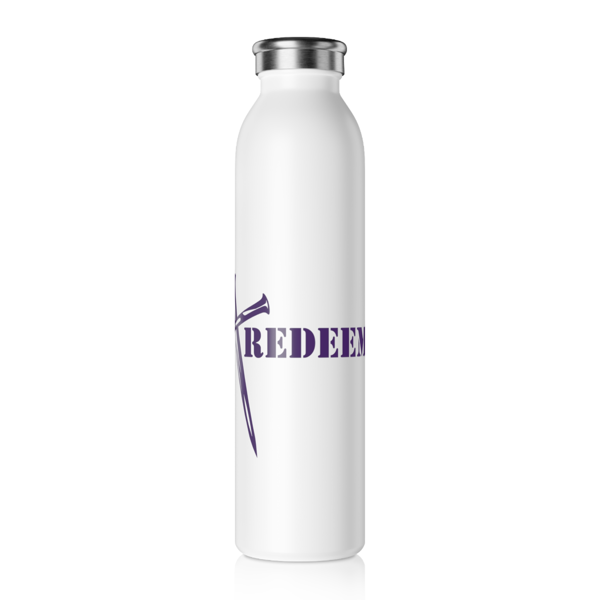 redeemed cross slim water bottle inspirational stainless steel bottle redeemed cross slim water bottle inspirational stainless steel bottle