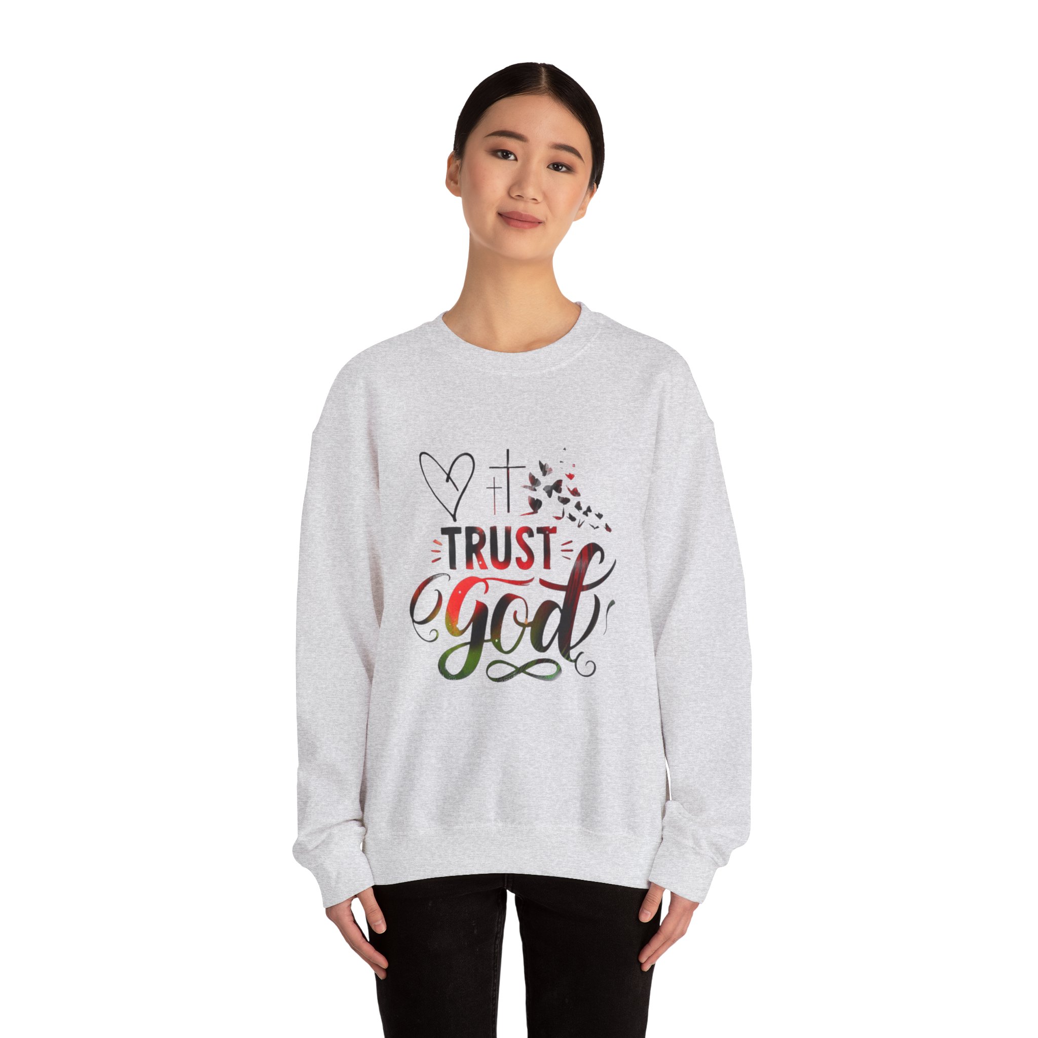 trust god sweatshirt trust god sweatshirt