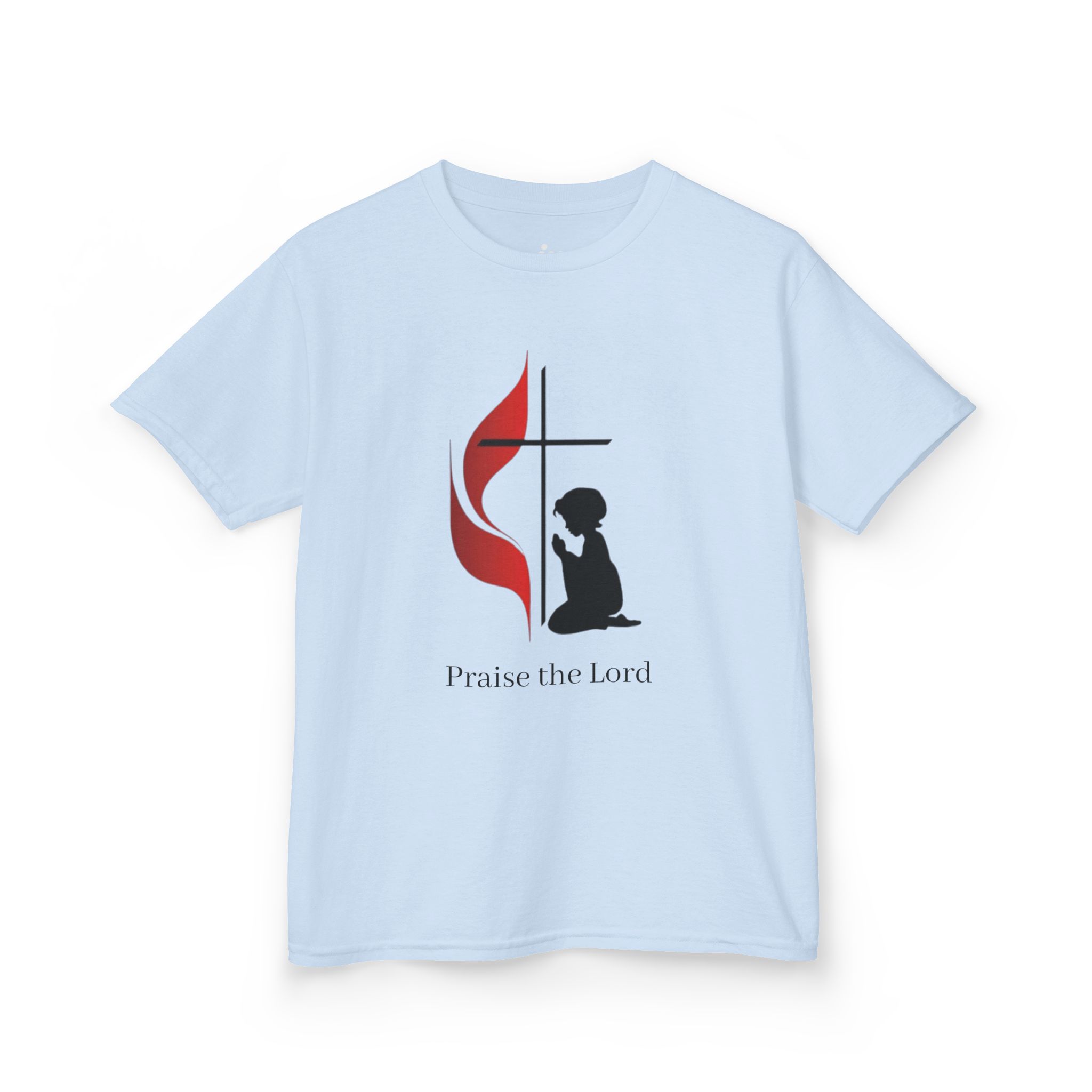 kids faith t‑shirt praying child kids faith t‑shirt praying child