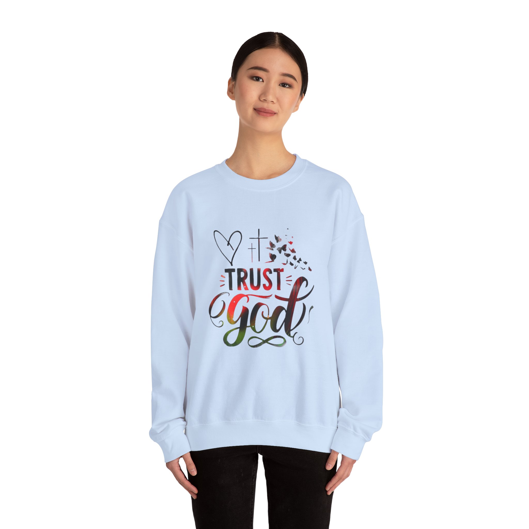 trust god sweatshirt trust god sweatshirt
