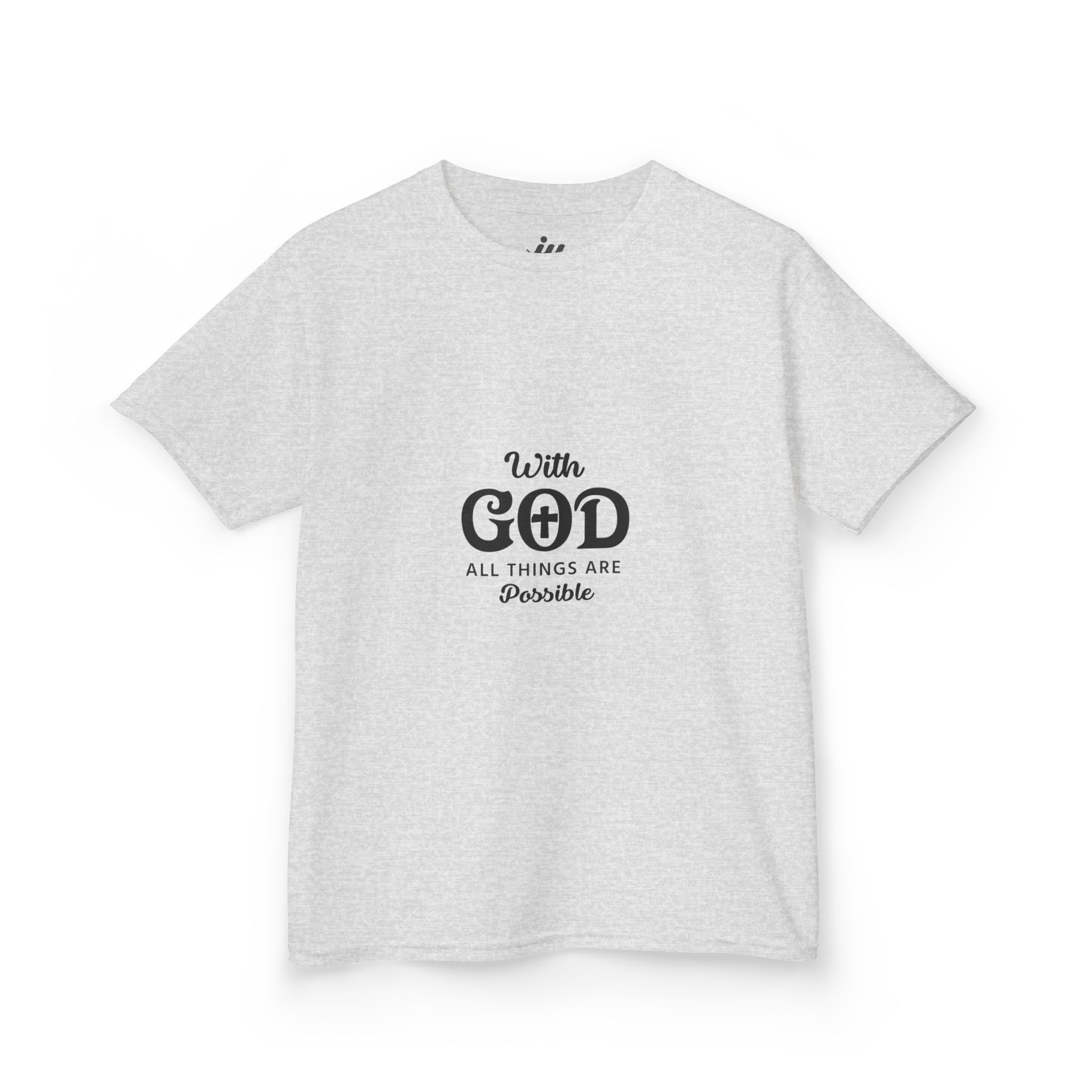 kids tee — "with god all things are possible" kids tee — "with god all things are possible"