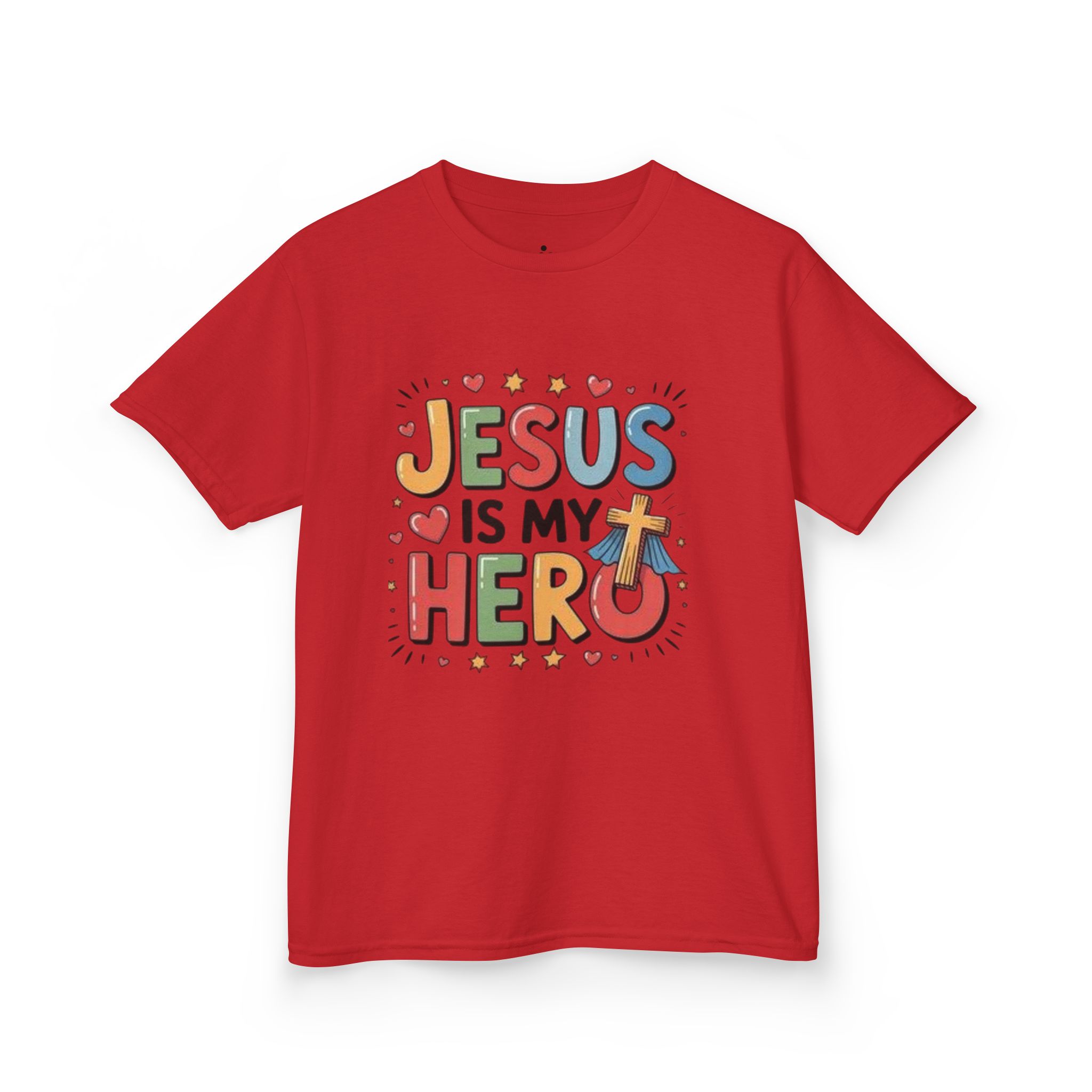 kids tee "jesus is my hero" kids tee "jesus is my hero"