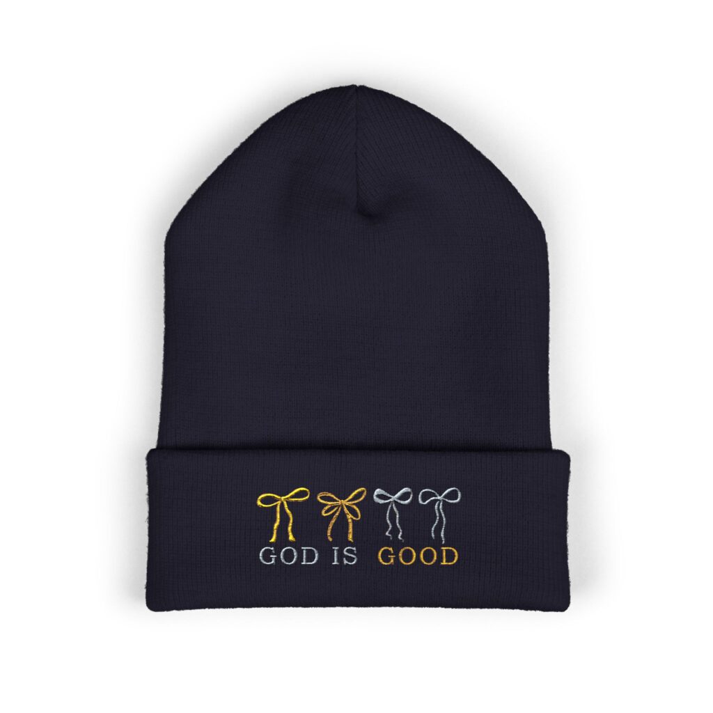 classic cuffed beanie (embroidery)
