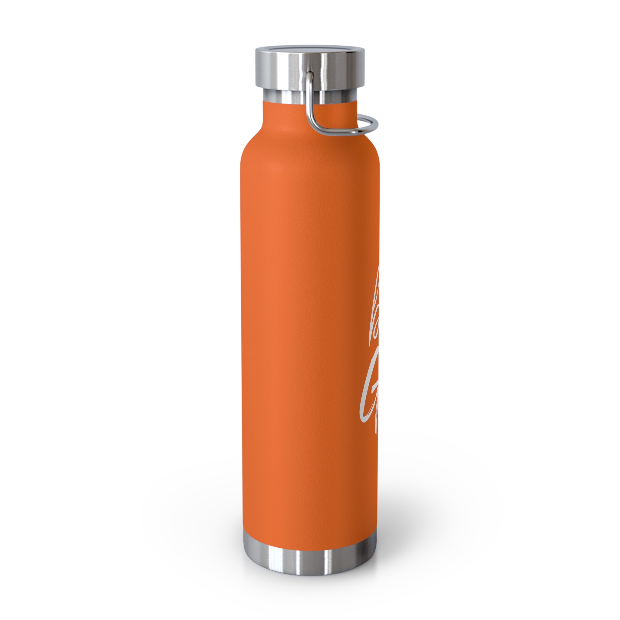 22oz copper insulated bottle — "but god" script faith water bottle 22oz copper insulated bottle — "but god" script faith water bottle