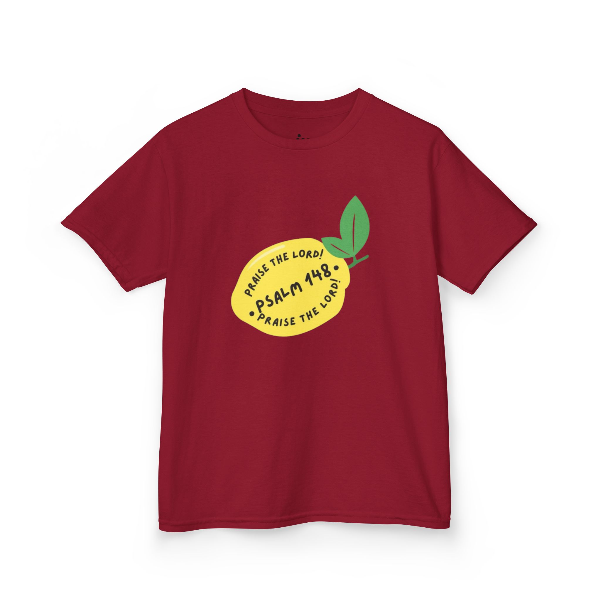 kids tee — psalm 148 lemon graphic kids tee — psalm 148 lemon graphic