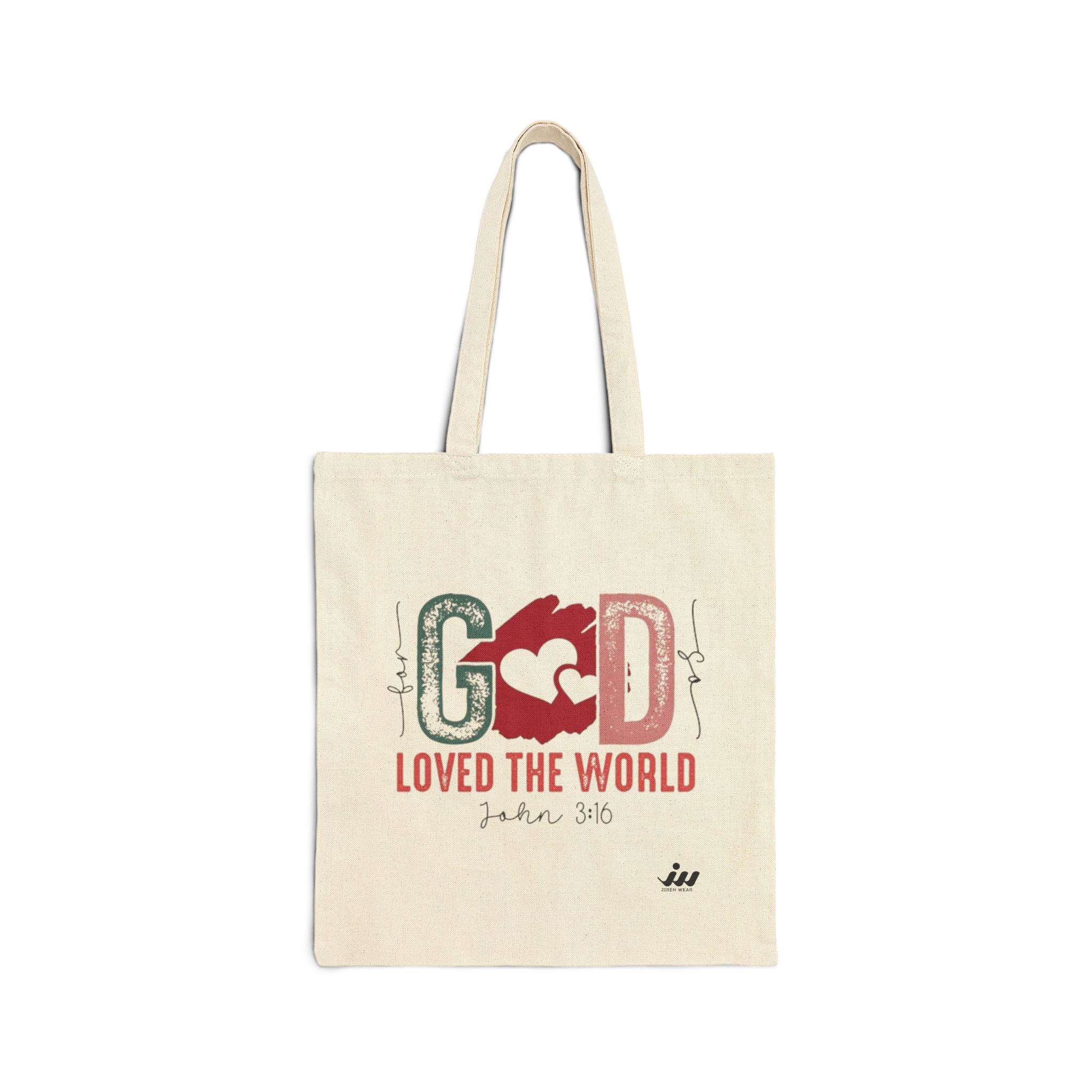 god loved the world canvas tote bag — christian faith grocery book bag god loved the world canvas tote bag — christian faith grocery book bag