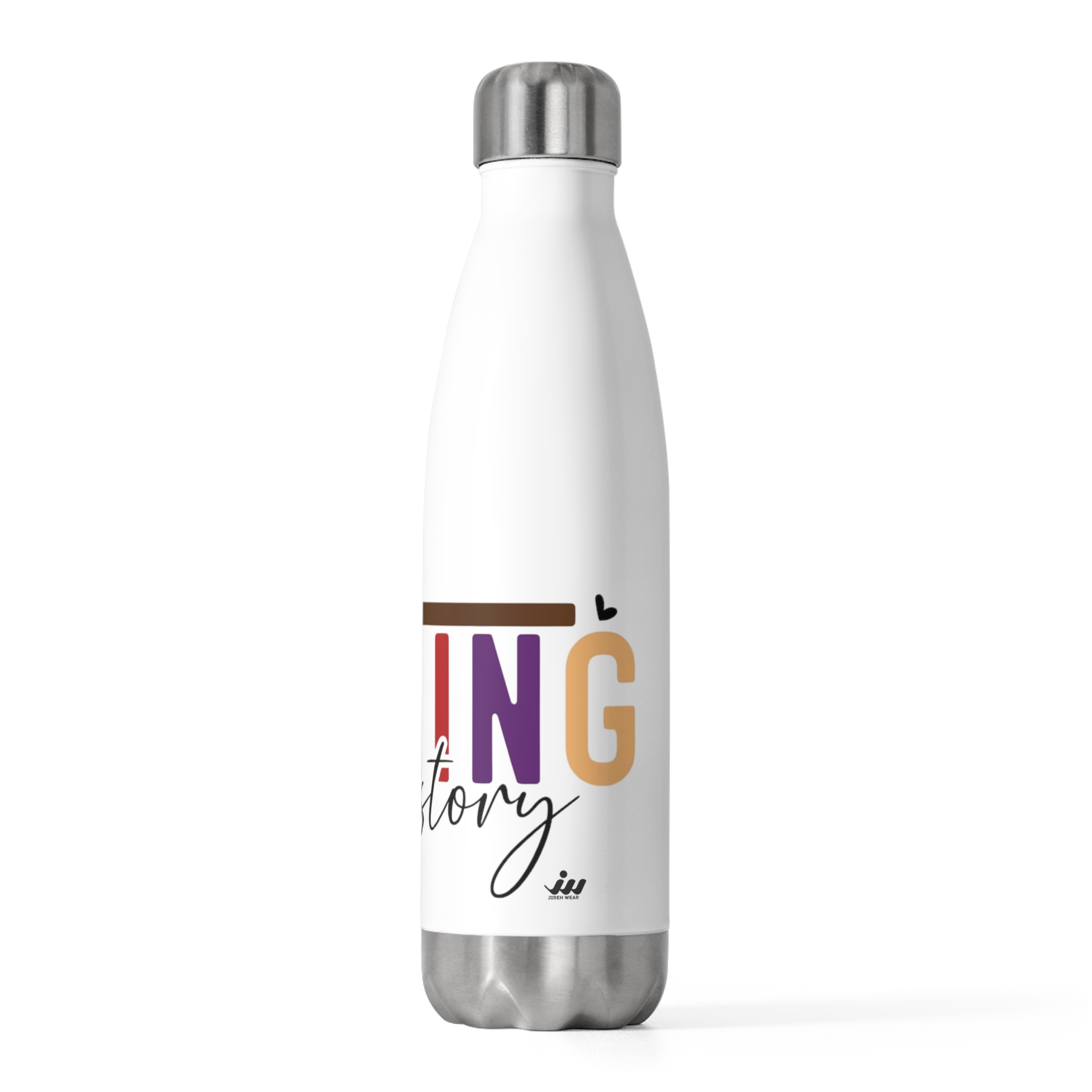 insulated bottle — “still writing your story” motivational 20oz stainless water bottle insulated bottle — “still writing your story” motivational 20oz stainless water bottle