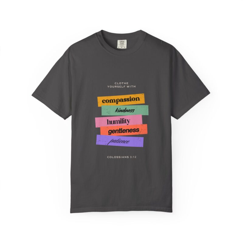 t shirt — “clothe yourself with"