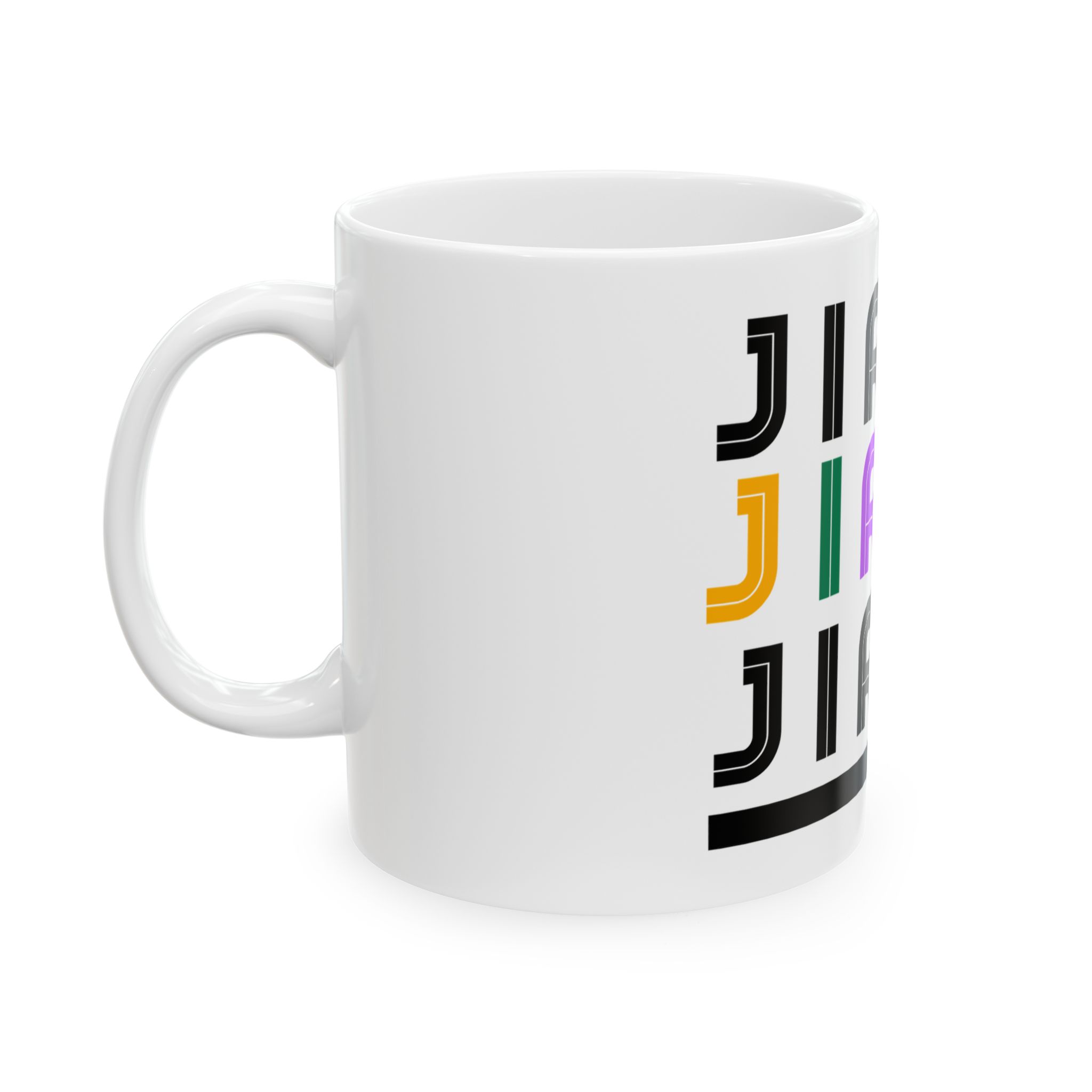 jireh rainbow logo ceramic mug jireh rainbow logo ceramic mug