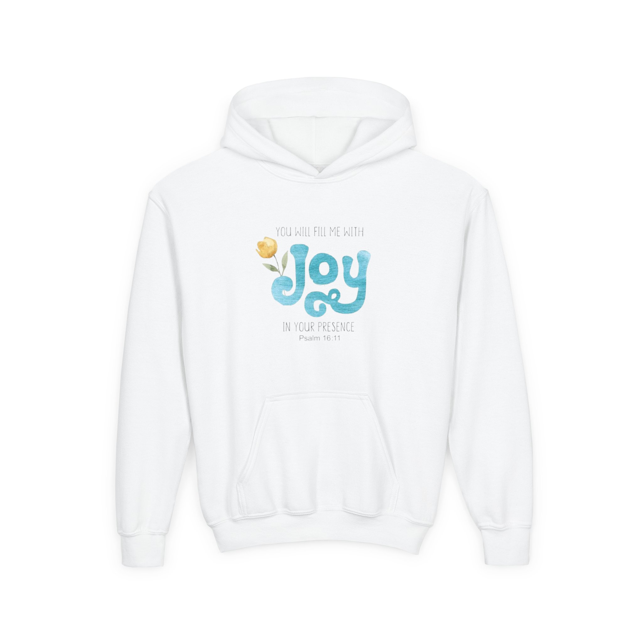 youth hoodie 'joy blooms' youth hoodie 'joy blooms'
