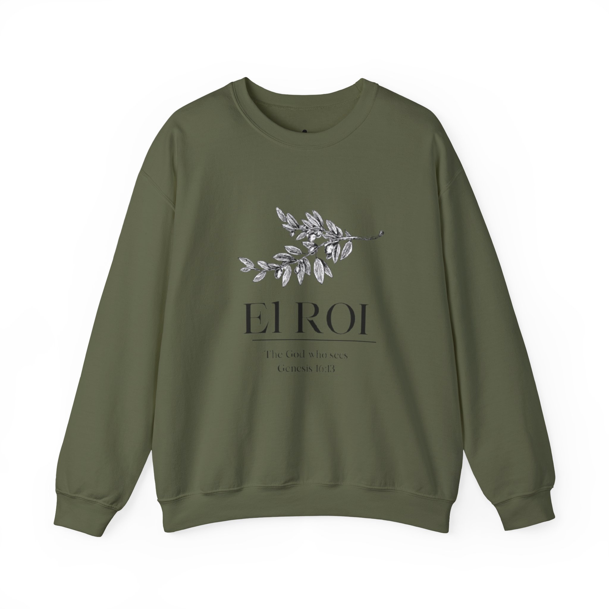 'el roi' scripture graphic pullover 'el roi' scripture graphic pullover