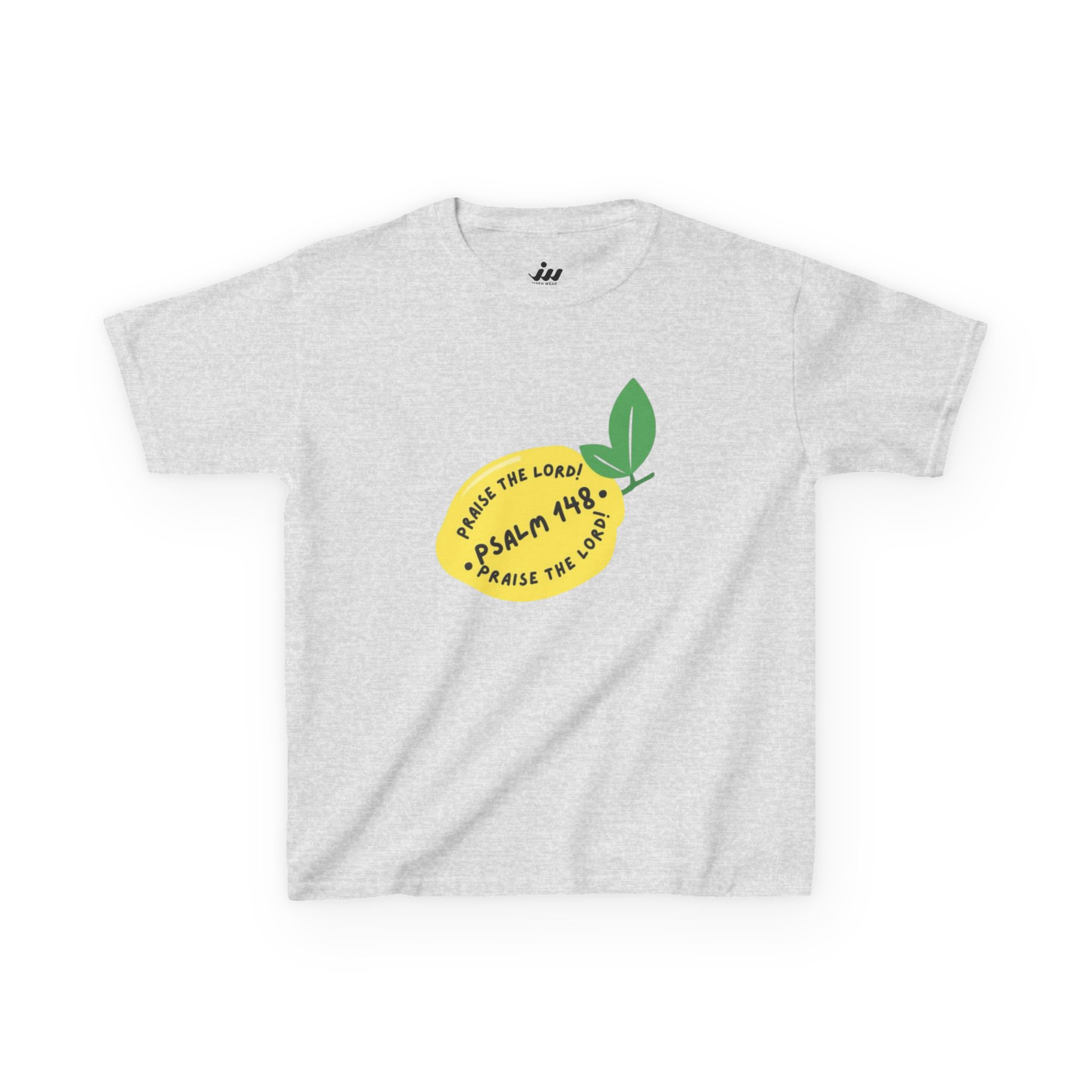 kids tee — psalm 148 lemon graphic kids tee — psalm 148 lemon graphic