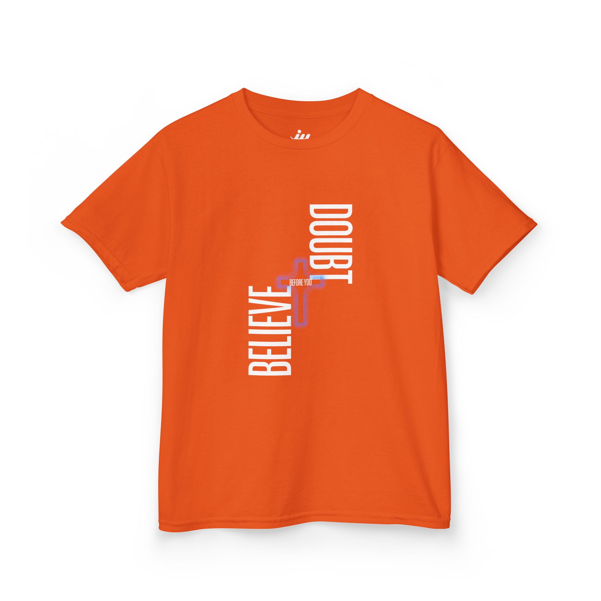 believe not doubt kids t‑shirt believe not doubt kids t‑shirt