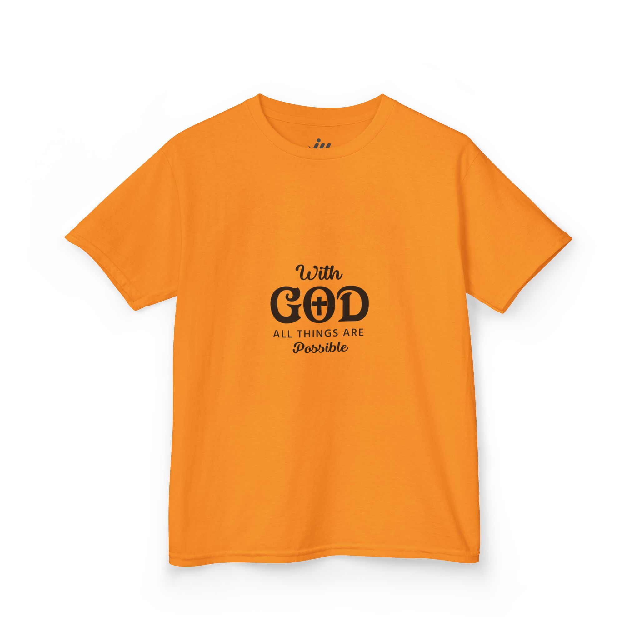kids tee — "with god all things are possible" kids tee — "with god all things are possible"