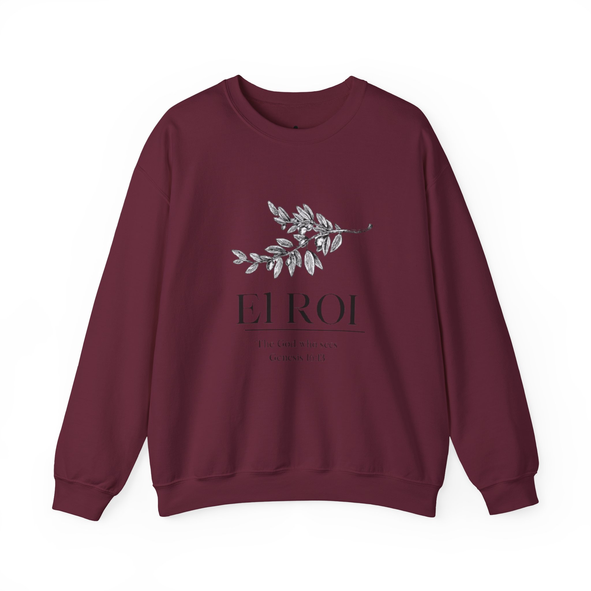 'el roi' scripture graphic pullover 'el roi' scripture graphic pullover