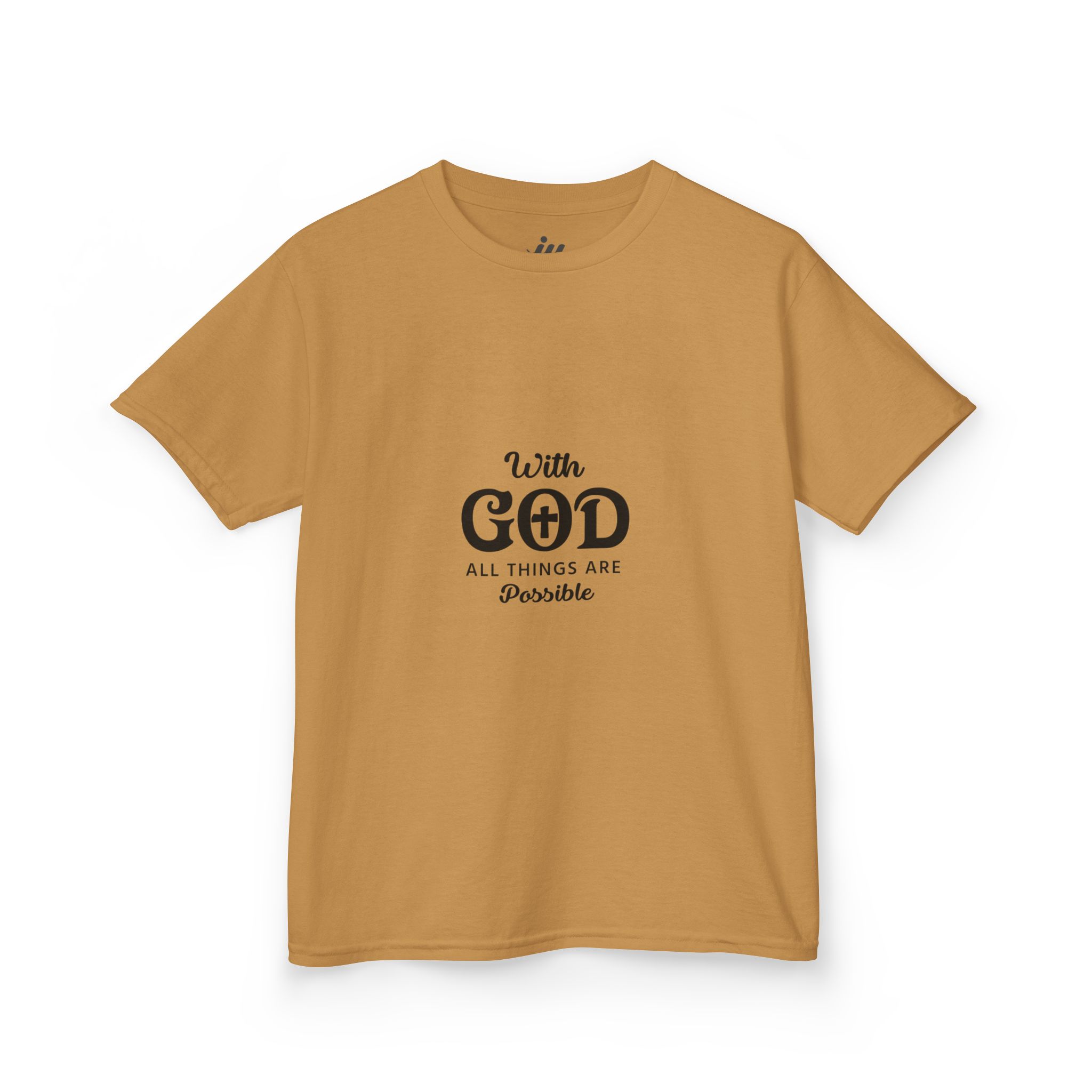 kids tee — "with god all things are possible" kids tee — "with god all things are possible"