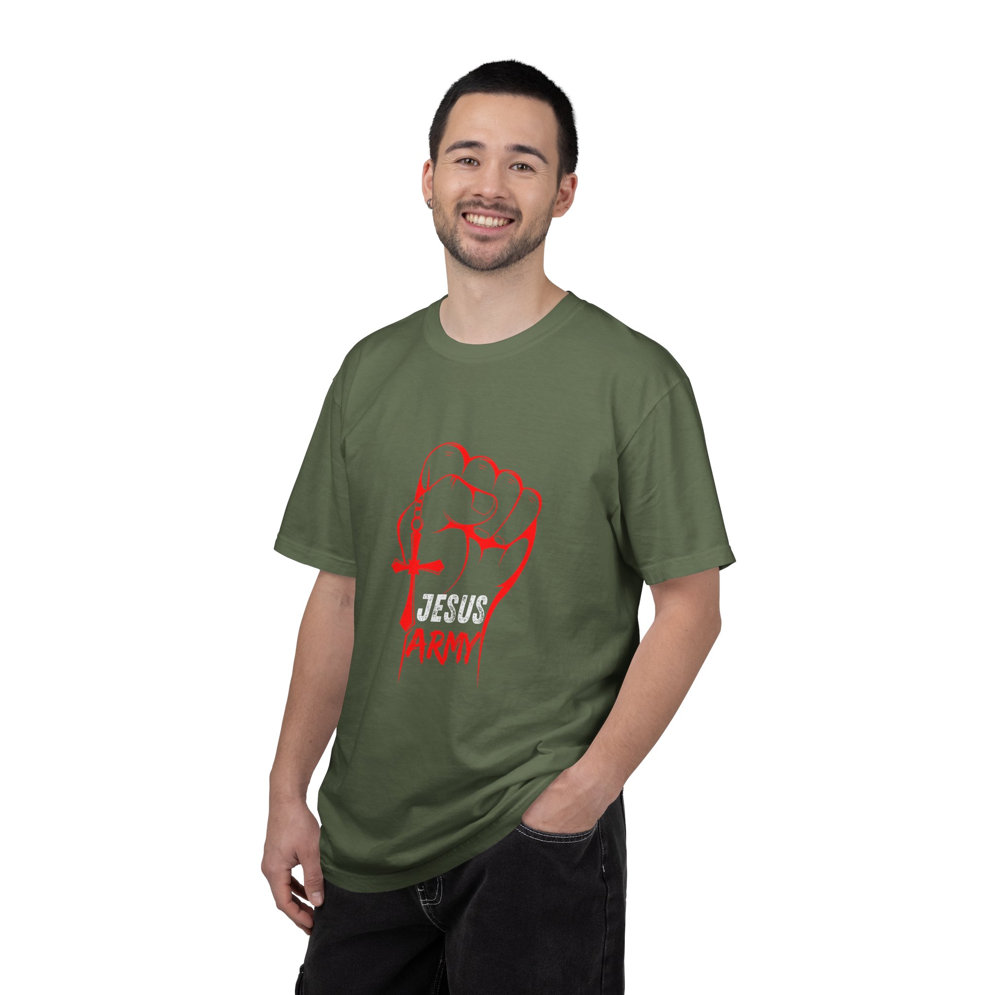 jesus army fist t shirt jesus army fist t shirt