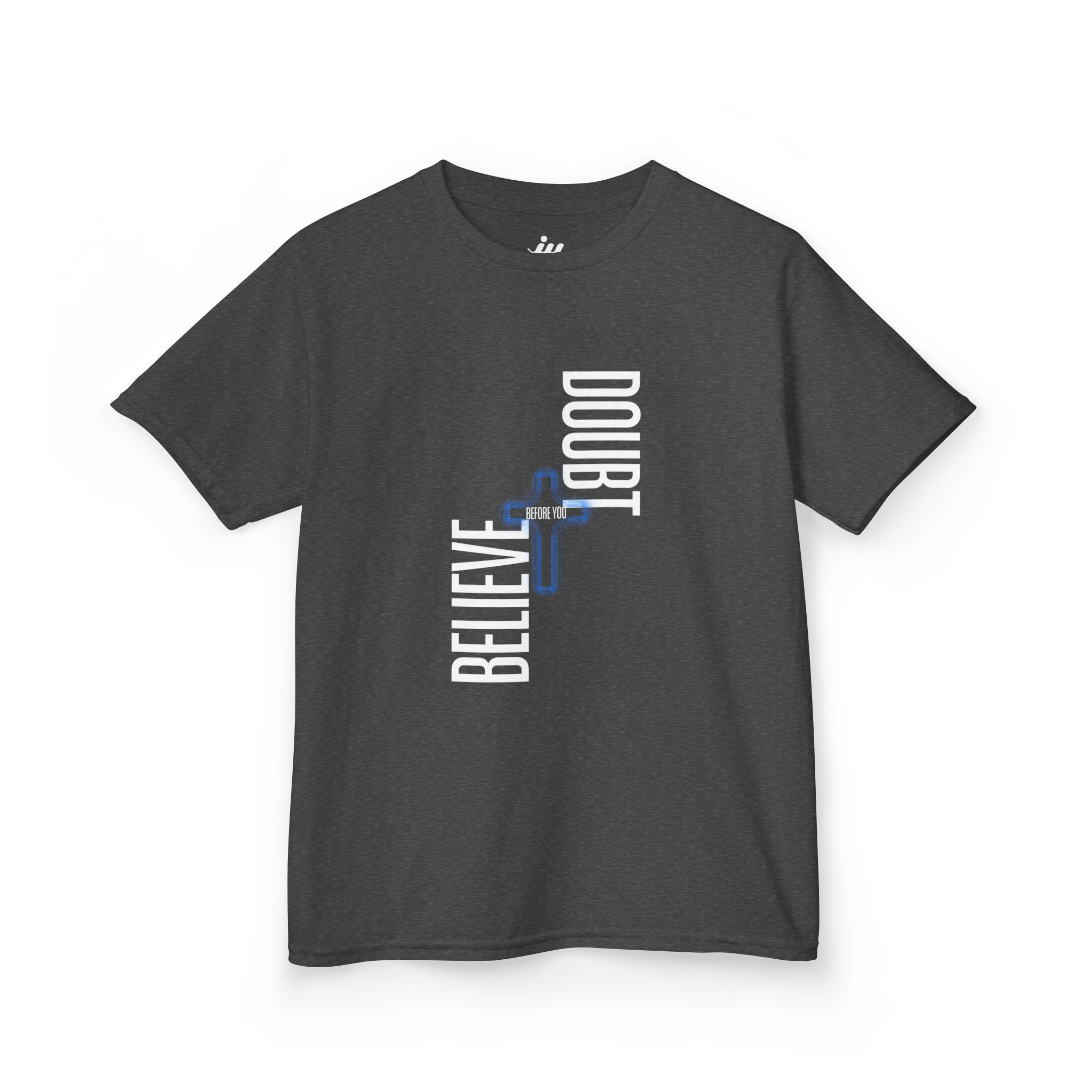 believe not doubt kids t‑shirt believe not doubt kids t‑shirt