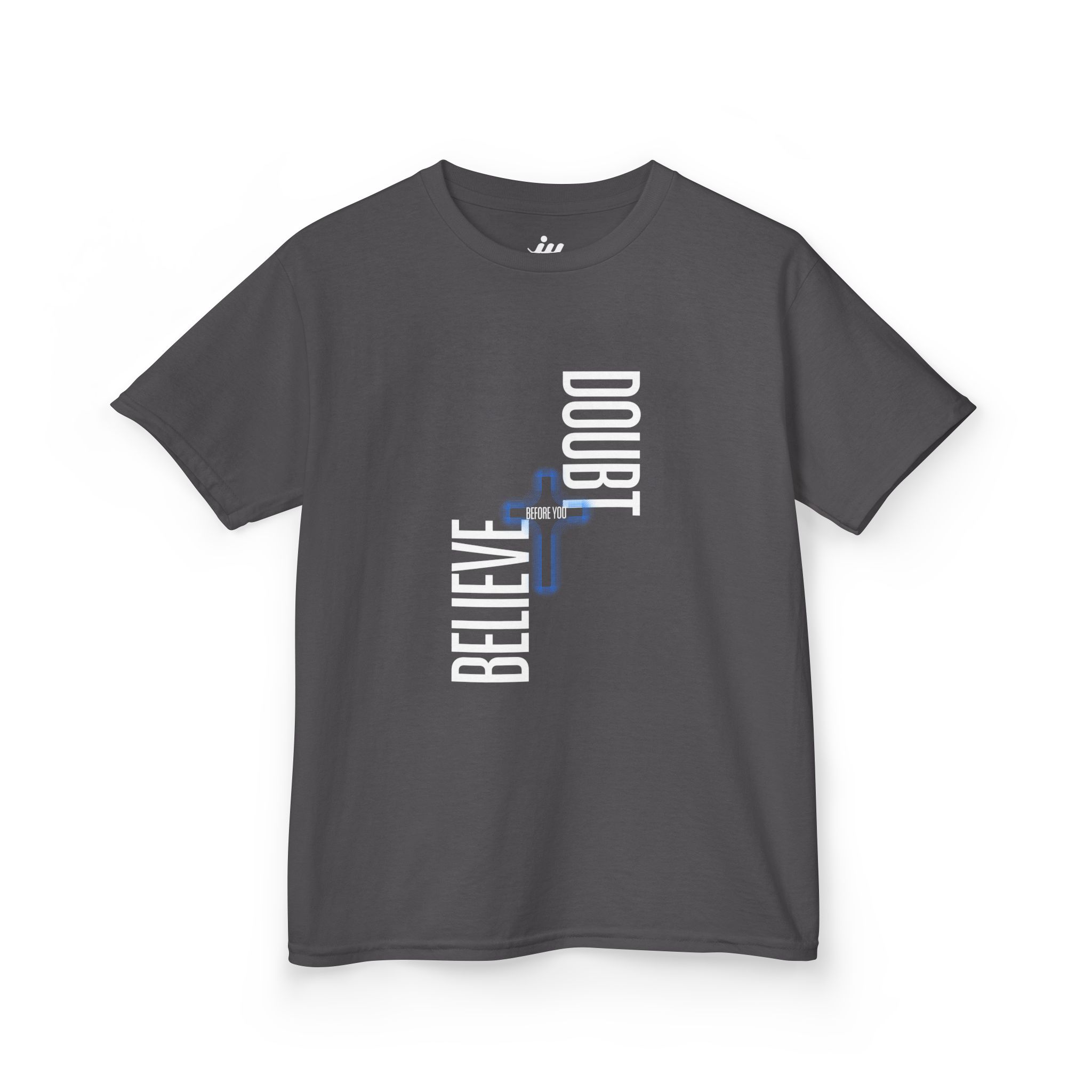 believe not doubt kids t‑shirt believe not doubt kids t‑shirt