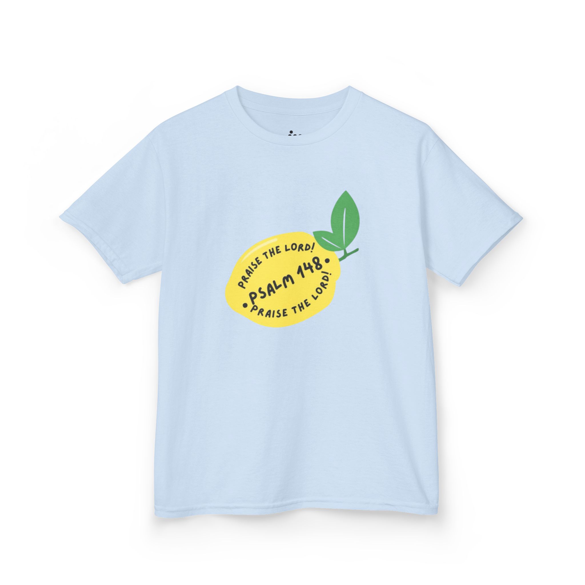 kids tee — psalm 148 lemon graphic kids tee — psalm 148 lemon graphic