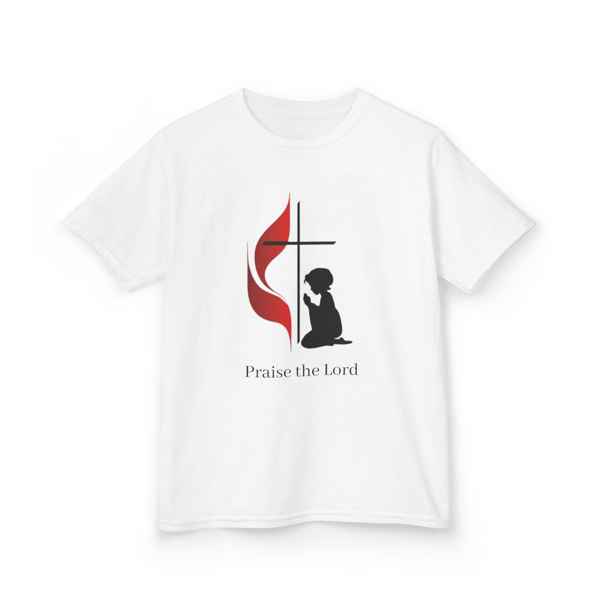 kids faith t‑shirt praying child kids faith t‑shirt praying child