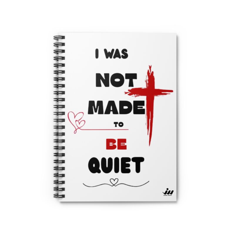 notebook christian spiral journal