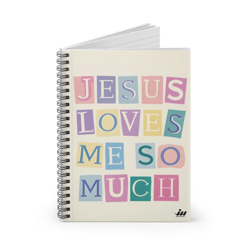christian spiral notebook pastel faith journal