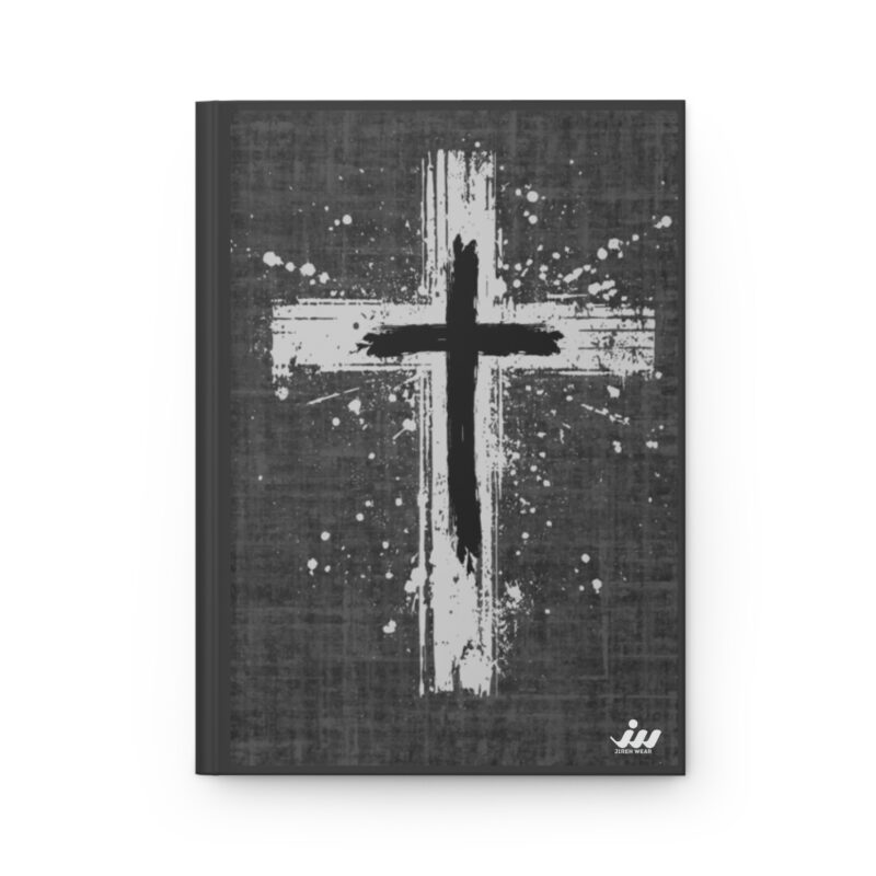 christian cross hardcover journal notebook