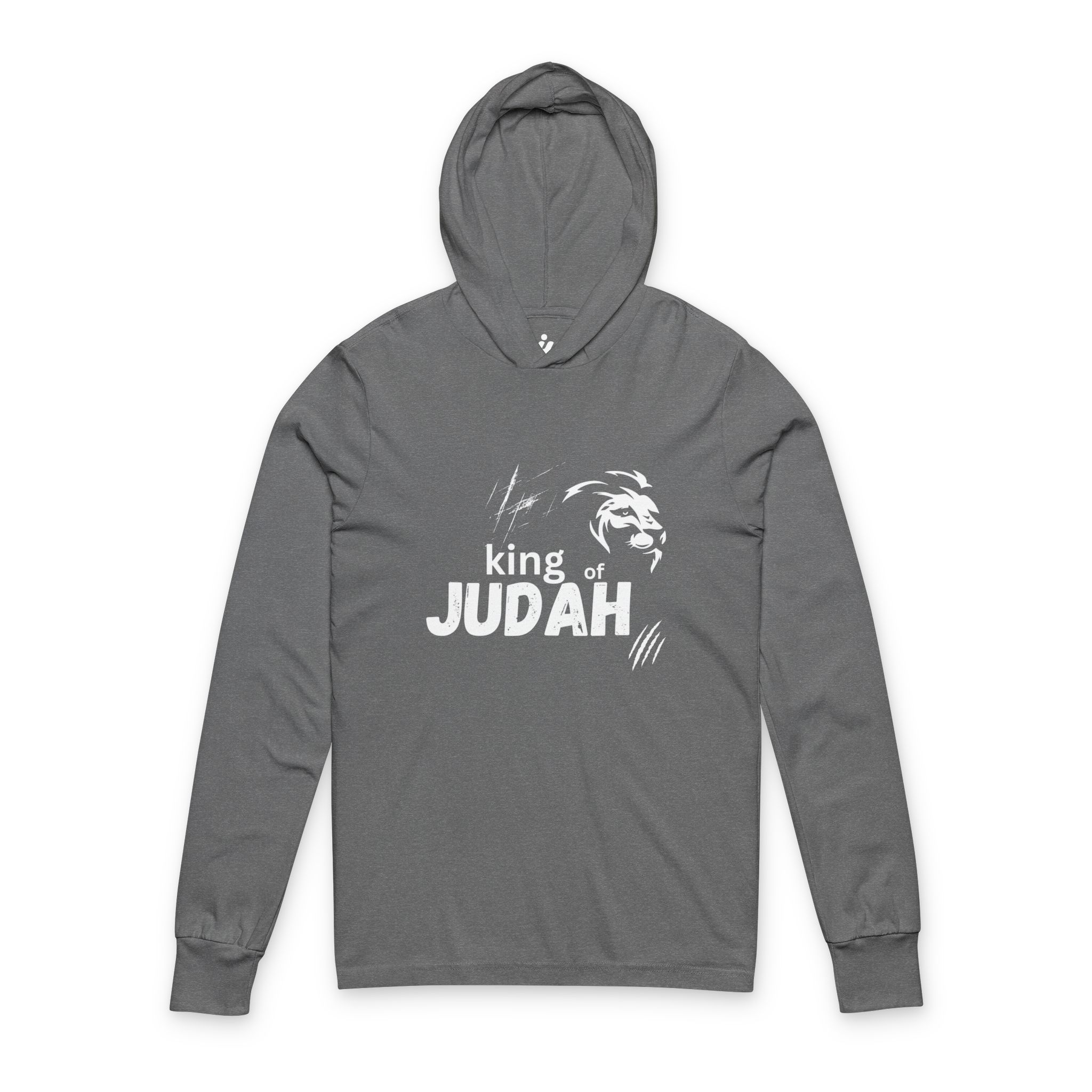 king of judah hooded long sleeve tee king of judah hooded long sleeve tee
