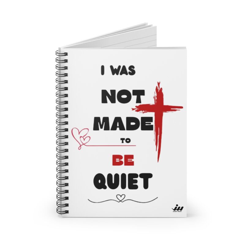 notebook christian spiral journal