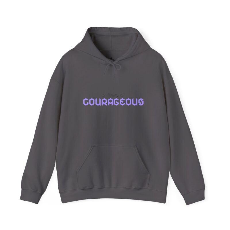 hoodie — courageous pastel text graphic hooded sweatshirt