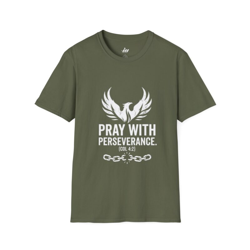 perseverance t shirt christian faith tee