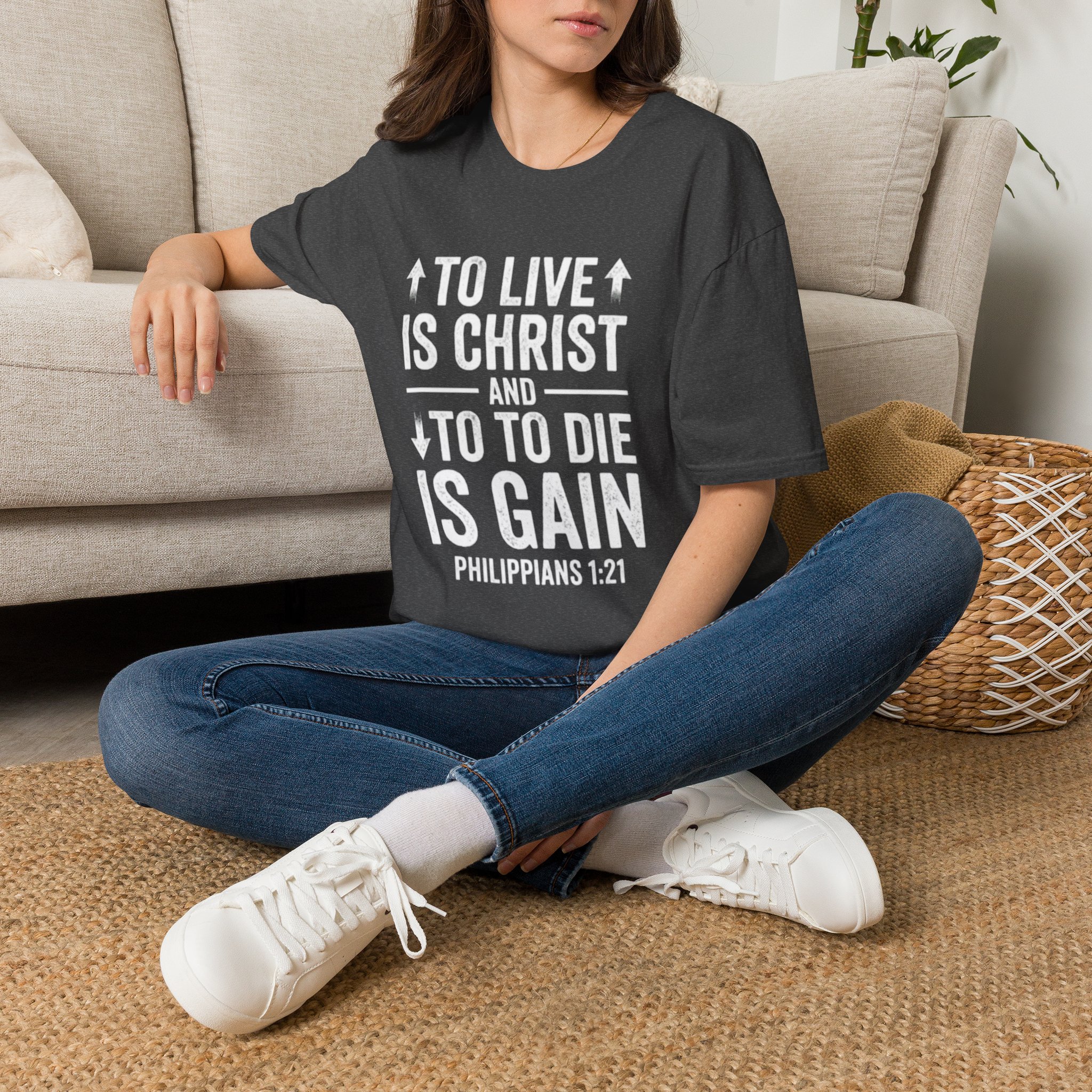 copy of to live is christ philippians 1:21 | christian t shirt copy of to live is christ philippians 1:21 | christian t shirt