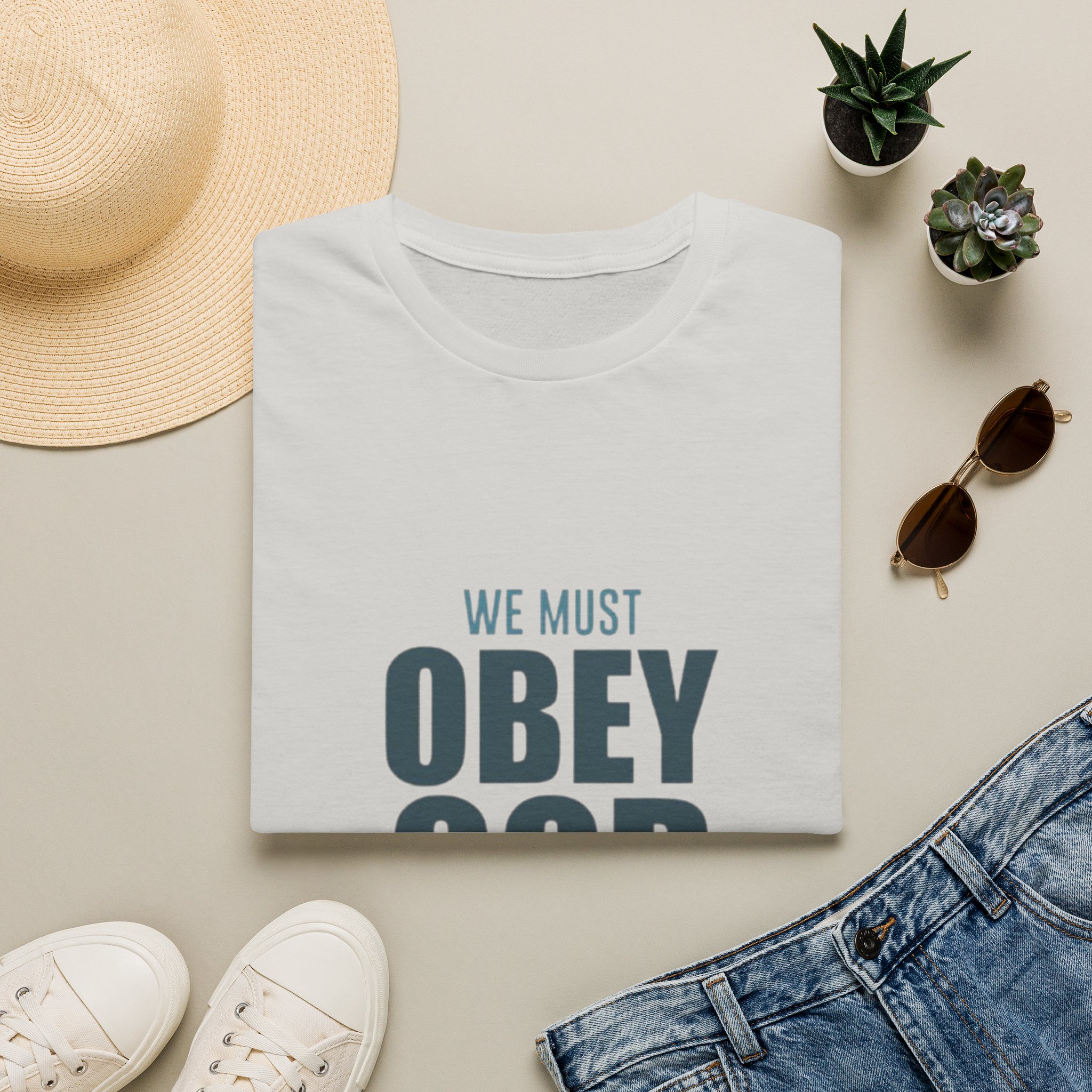 we must obey god t shirt | religious scripture quote tee we must obey god t shirt | religious scripture quote tee