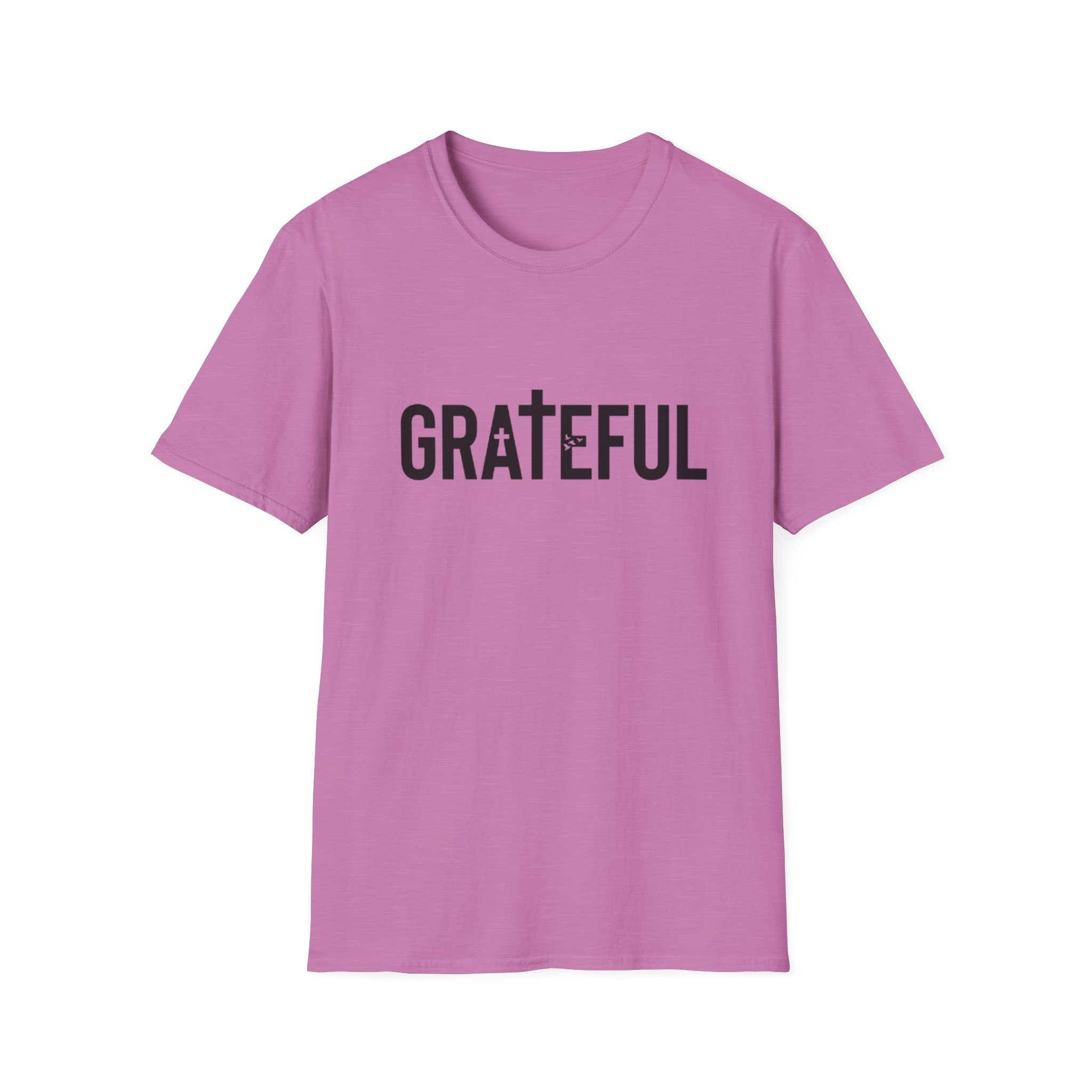 grateful cross lettering tee jirehwear| christian t shirt grateful cross lettering tee jirehwear| christian t shirt