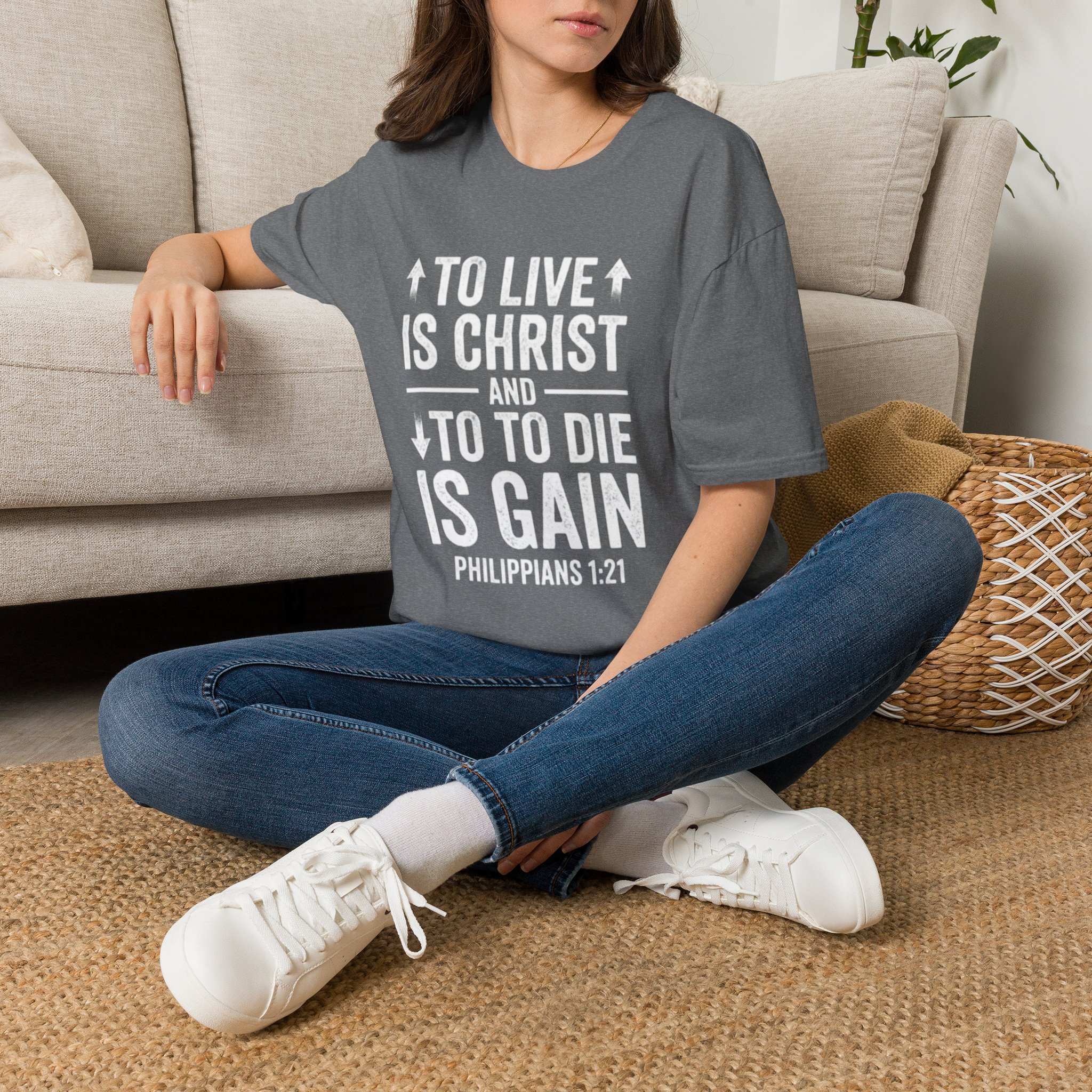 copy of to live is christ philippians 1:21 | christian t shirt copy of to live is christ philippians 1:21 | christian t shirt