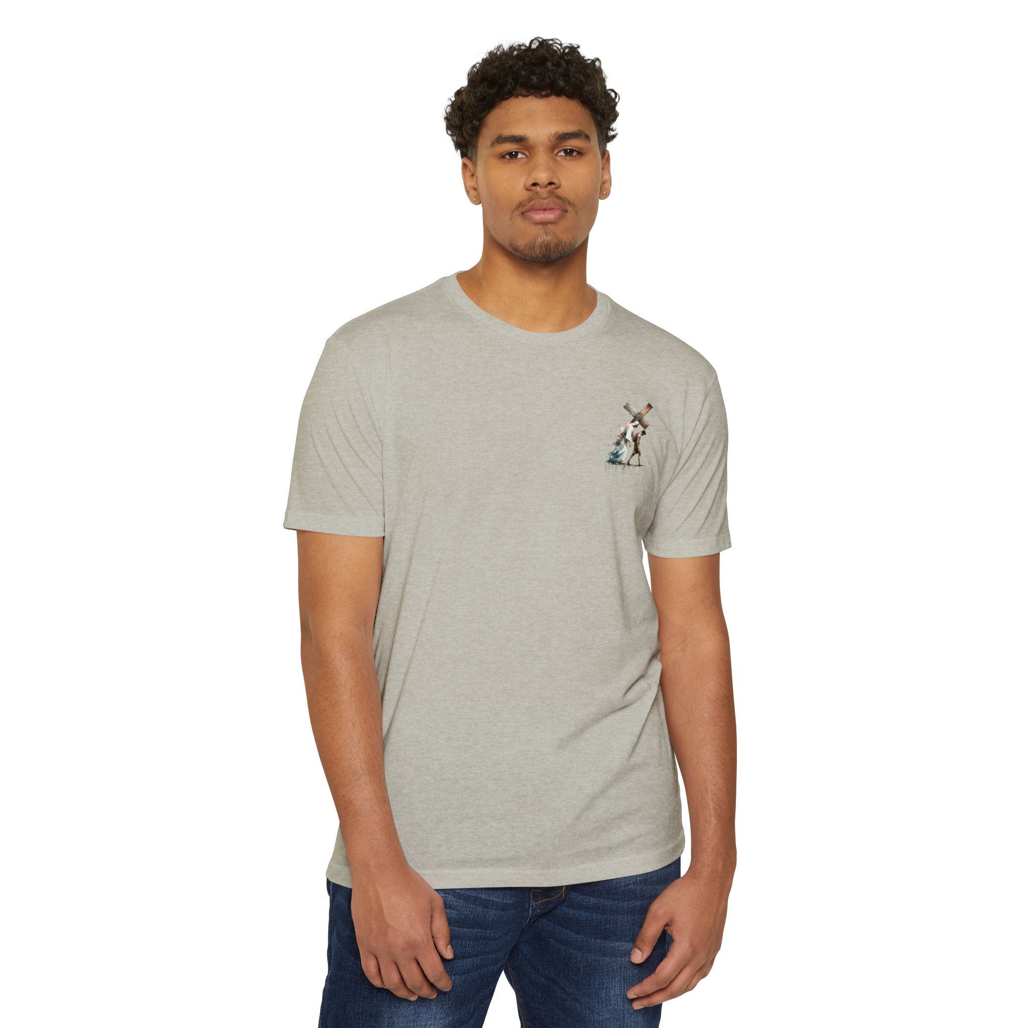 jesus is the way t shirt — christian faith graphic tee (john 14:6) jesus is the way t shirt — christian faith graphic tee (john 14:6)
