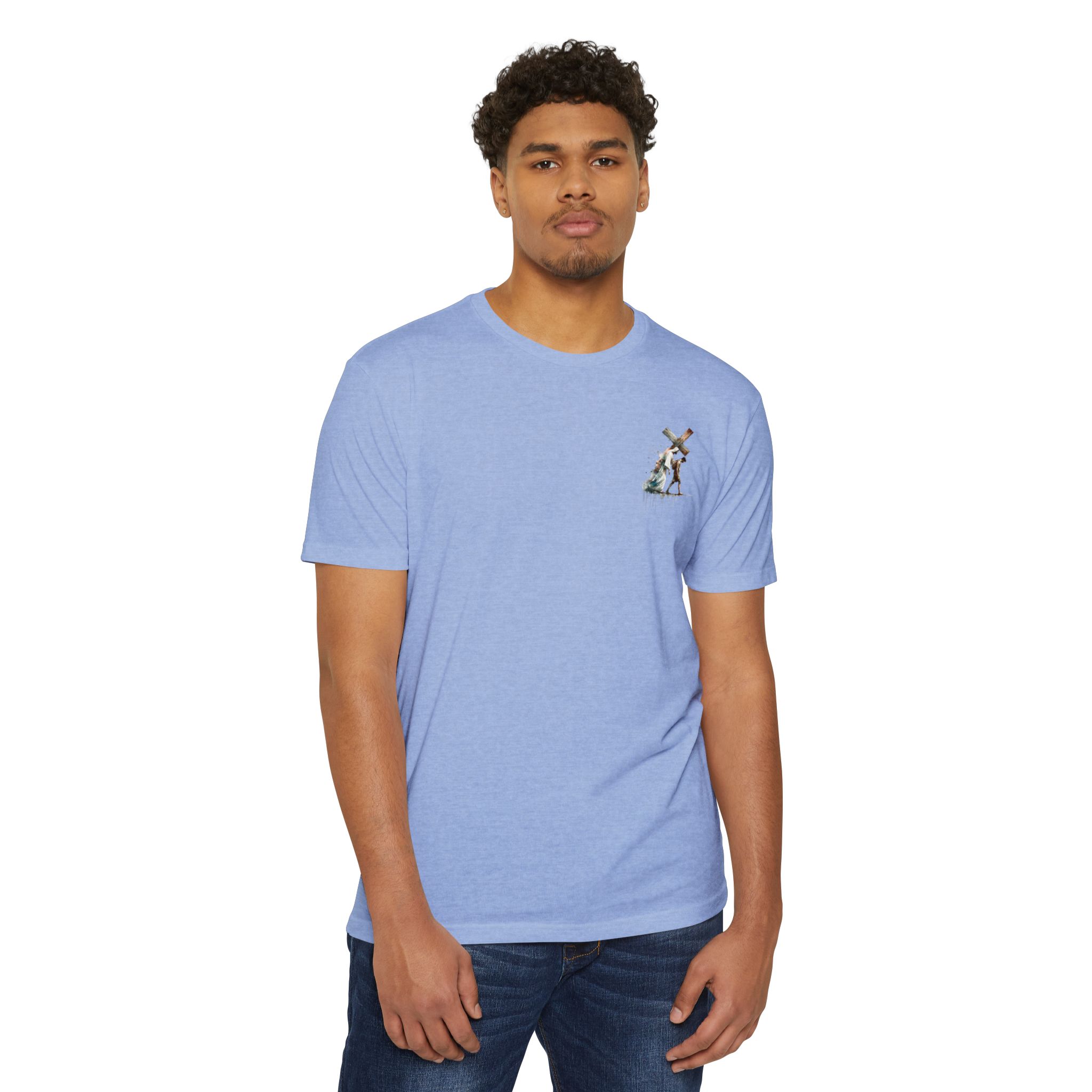 jesus is the way t shirt — christian faith graphic tee (john 14:6) jesus is the way t shirt — christian faith graphic tee (john 14:6)