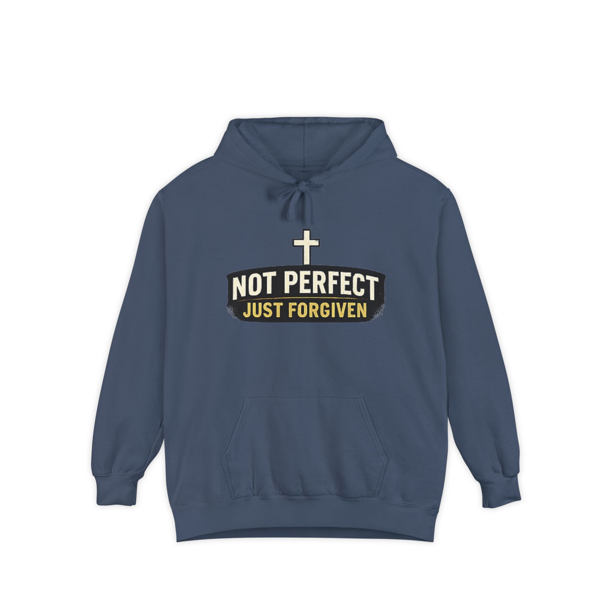 not perfect just forgiven hoodie — christian faith pullover not perfect just forgiven hoodie — christian faith pullover