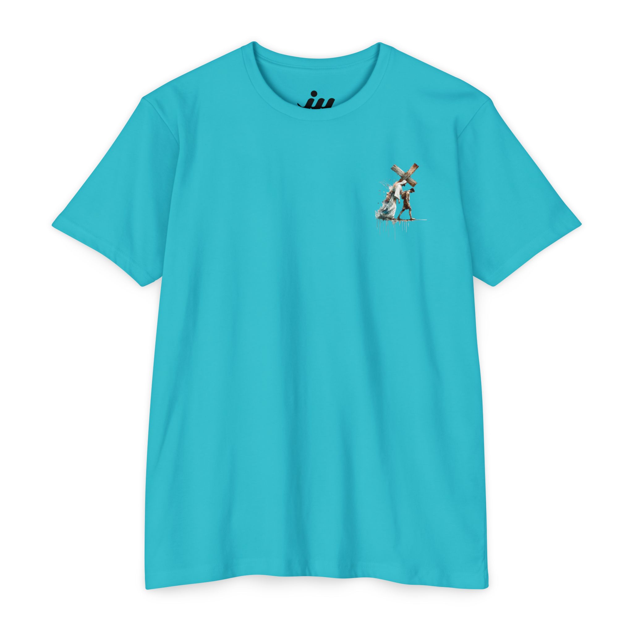 jesus is the way t shirt — christian faith graphic tee (john 14:6) jesus is the way t shirt — christian faith graphic tee (john 14:6)