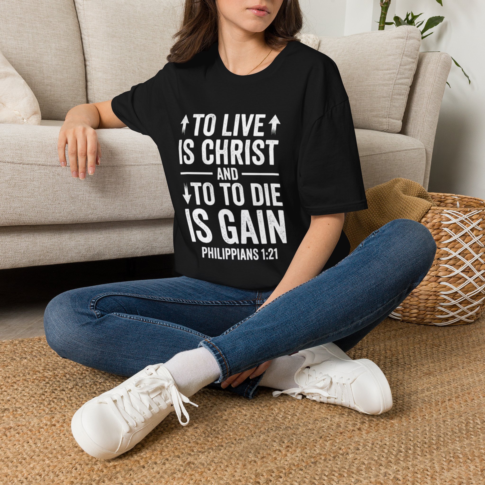 copy of to live is christ philippians 1:21 | christian t shirt copy of to live is christ philippians 1:21 | christian t shirt