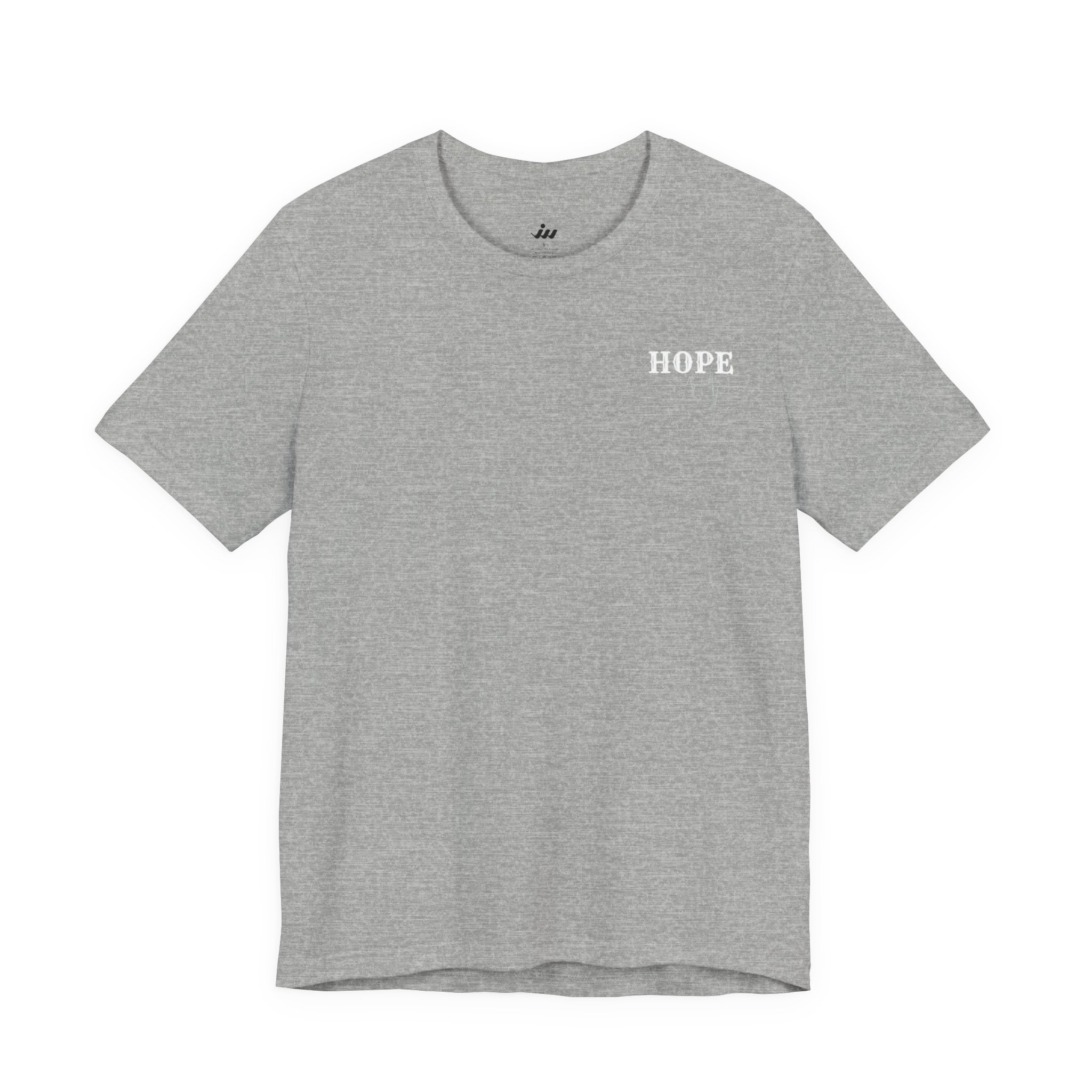 hope tee — "jesus is my hope" christian short sleeve shirt hope tee — "jesus is my hope" christian short sleeve shirt