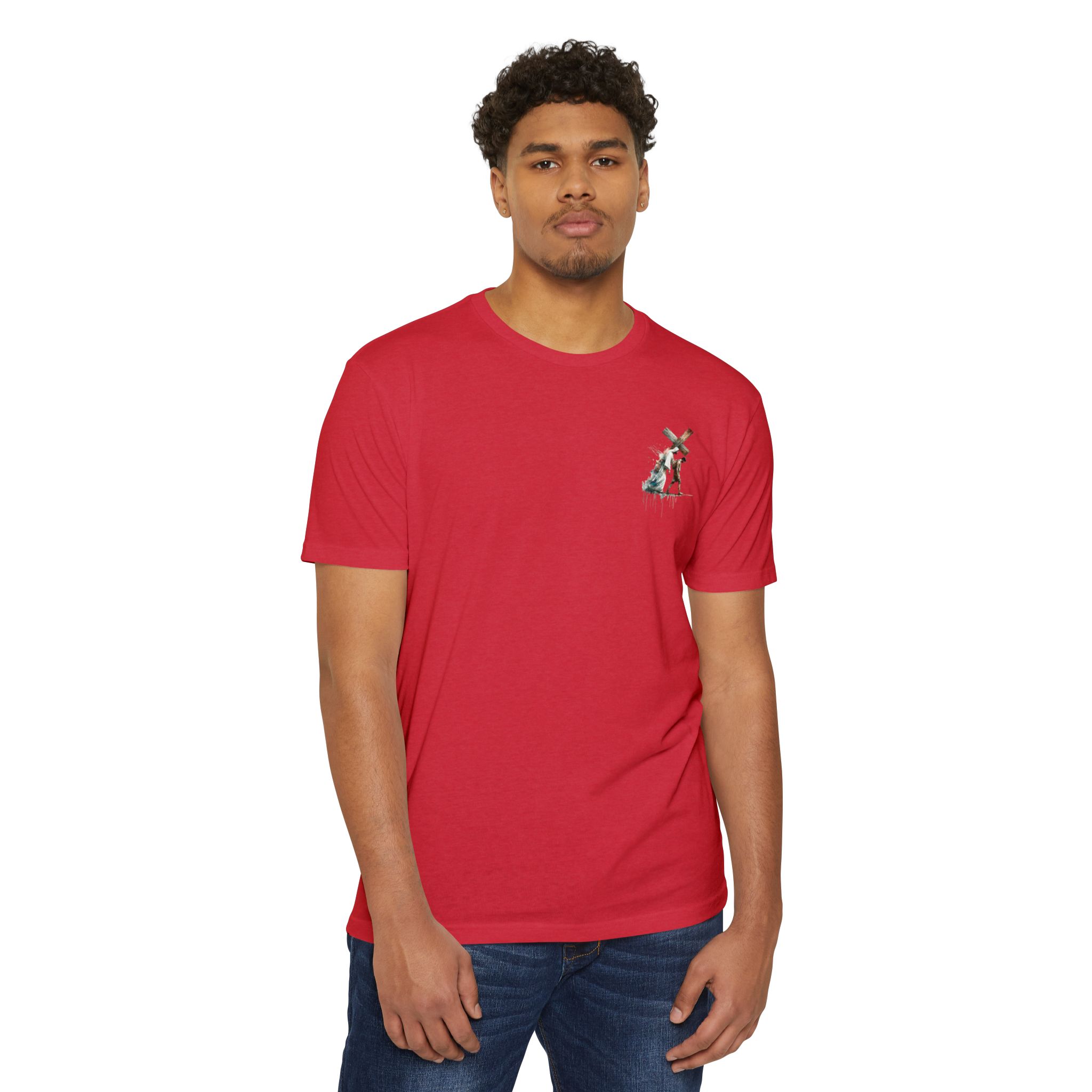 jesus is the way t shirt — christian faith graphic tee (john 14:6) jesus is the way t shirt — christian faith graphic tee (john 14:6)