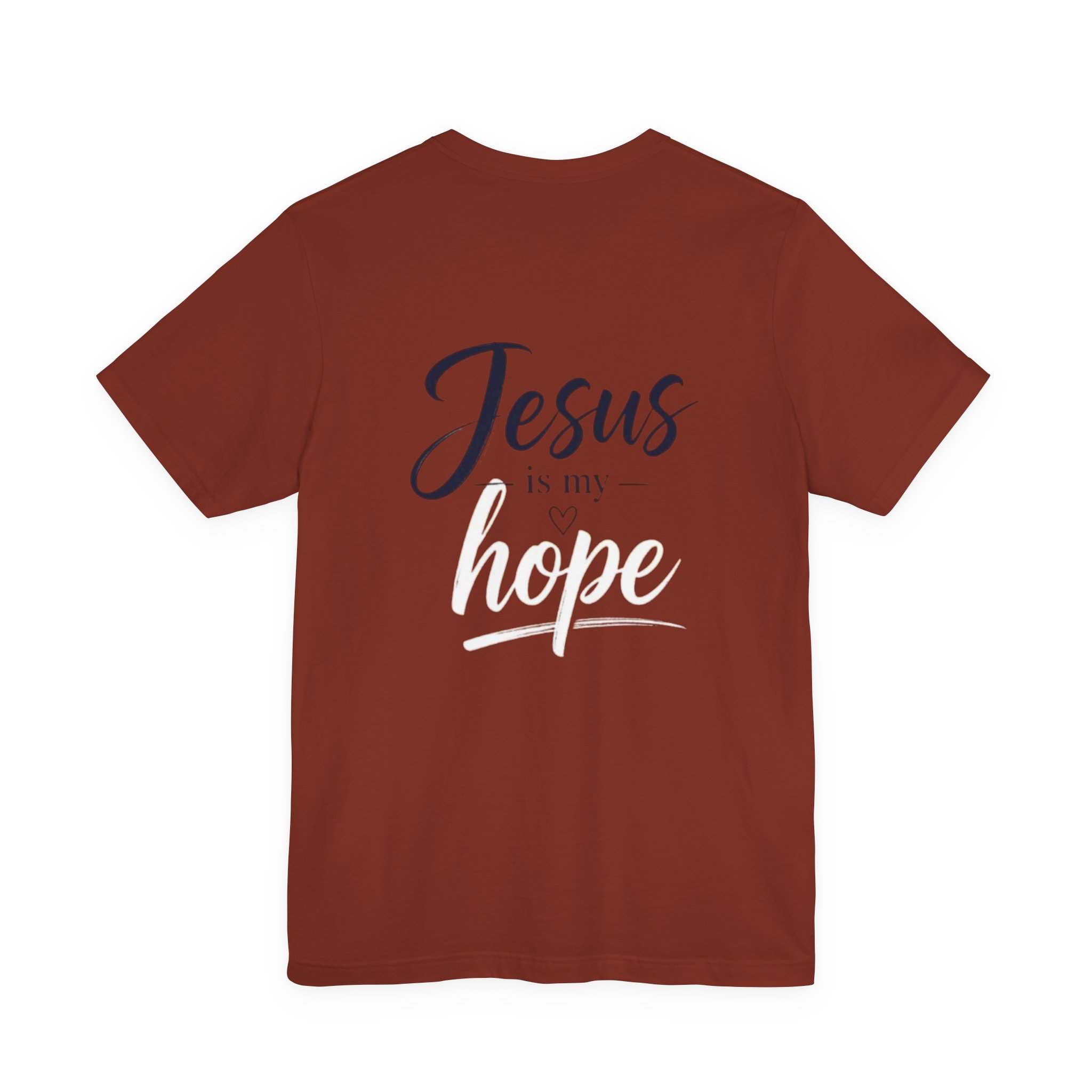 hope tee — "jesus is my hope" christian short sleeve shirt hope tee — "jesus is my hope" christian short sleeve shirt