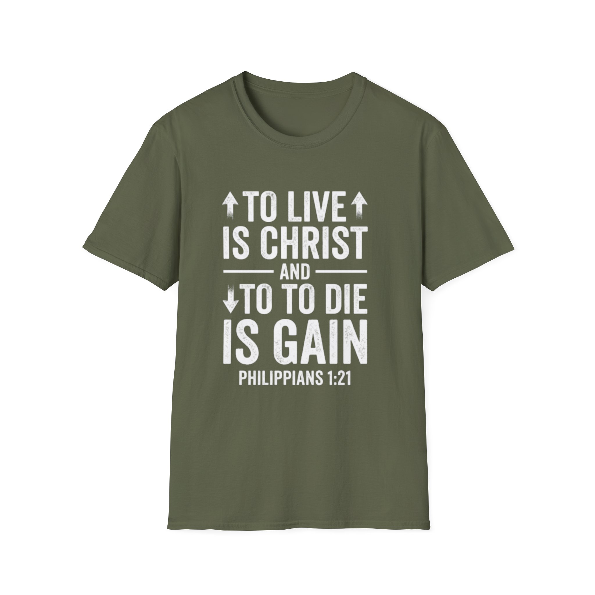 copy of to live is christ philippians 1:21 | christian t shirt copy of to live is christ philippians 1:21 | christian t shirt