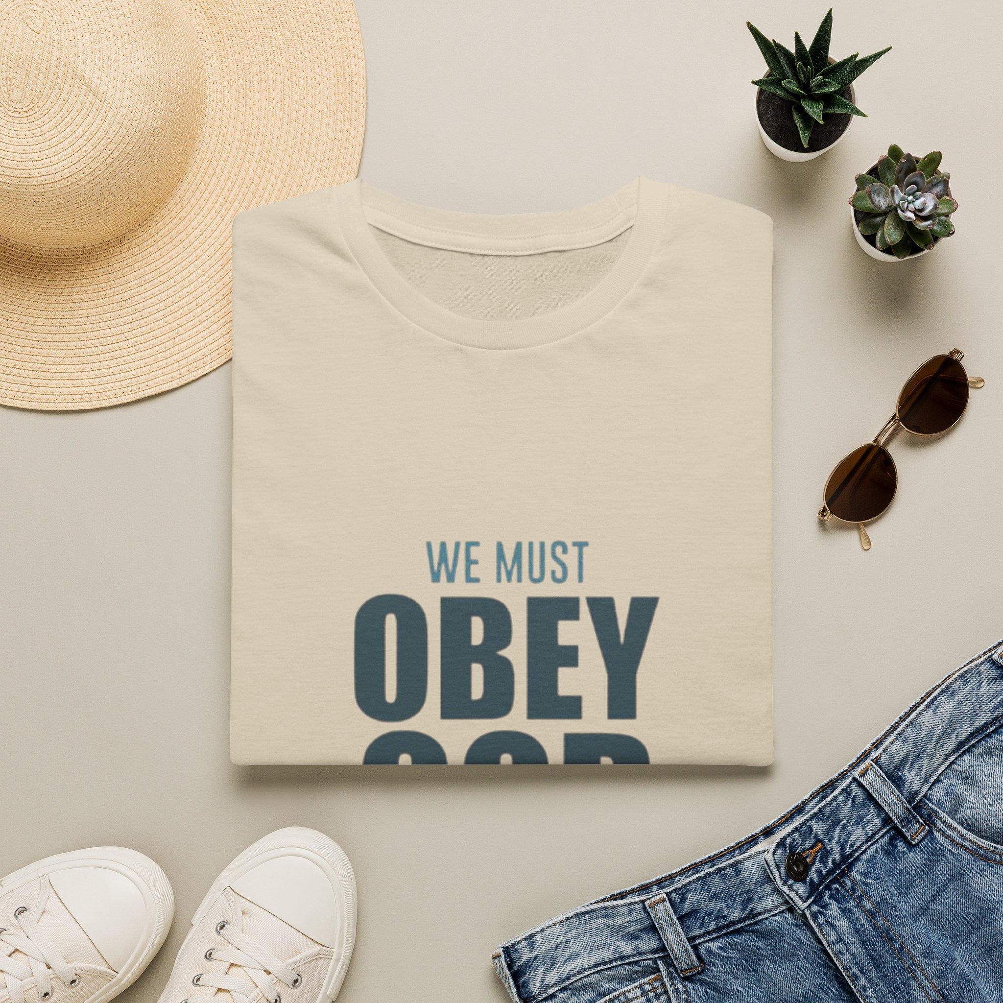we must obey god t shirt | religious scripture quote tee we must obey god t shirt | religious scripture quote tee