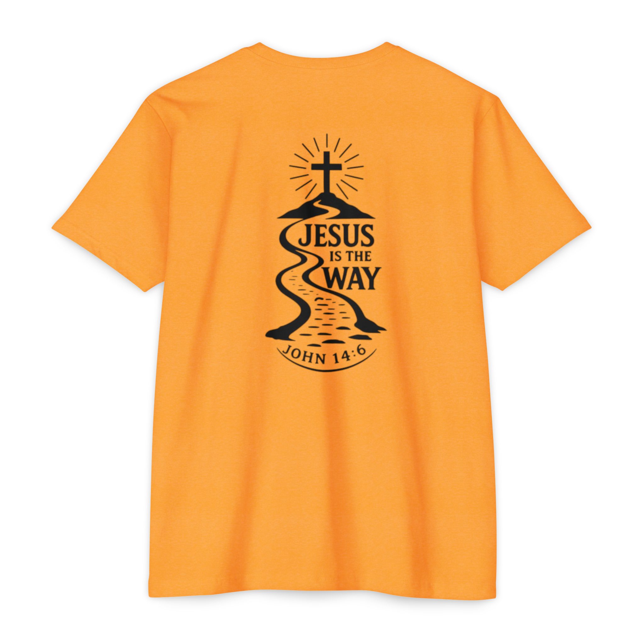 jesus is the way t shirt — christian faith graphic tee (john 14:6) jesus is the way t shirt — christian faith graphic tee (john 14:6)