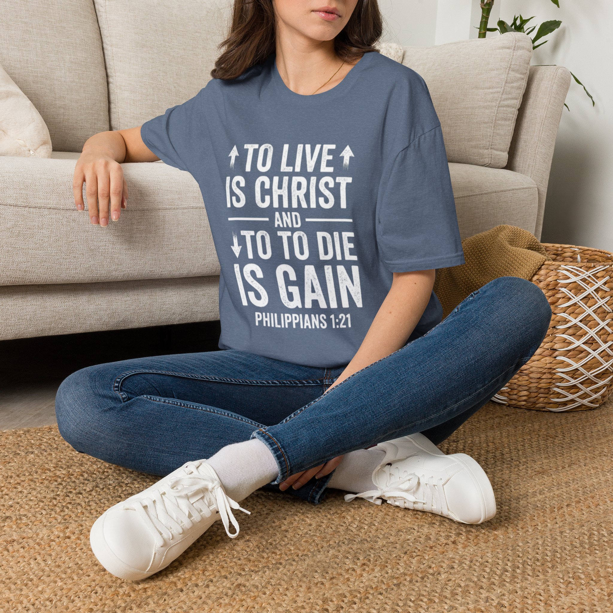 copy of to live is christ philippians 1:21 | christian t shirt copy of to live is christ philippians 1:21 | christian t shirt