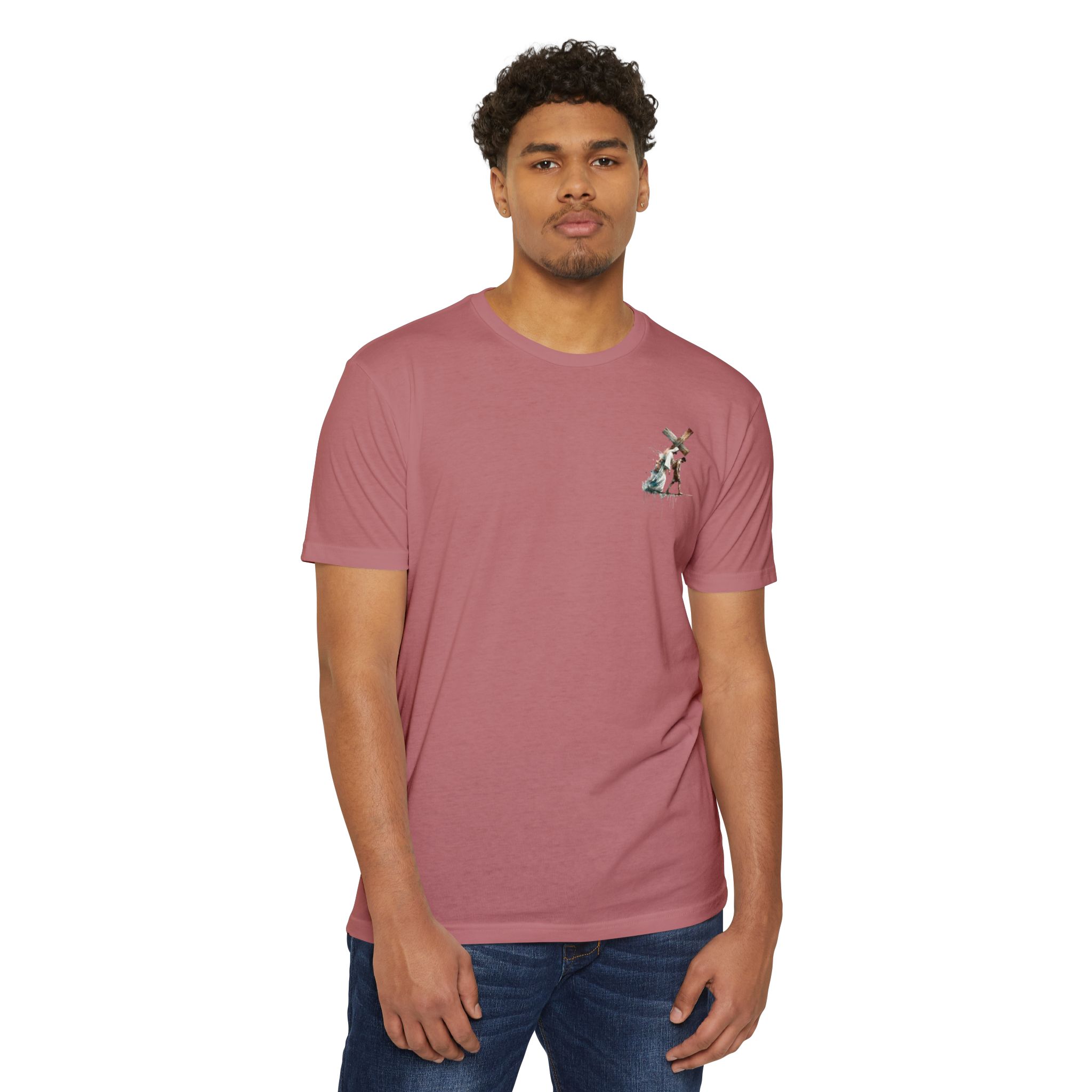 jesus is the way t shirt — christian faith graphic tee (john 14:6) jesus is the way t shirt — christian faith graphic tee (john 14:6)