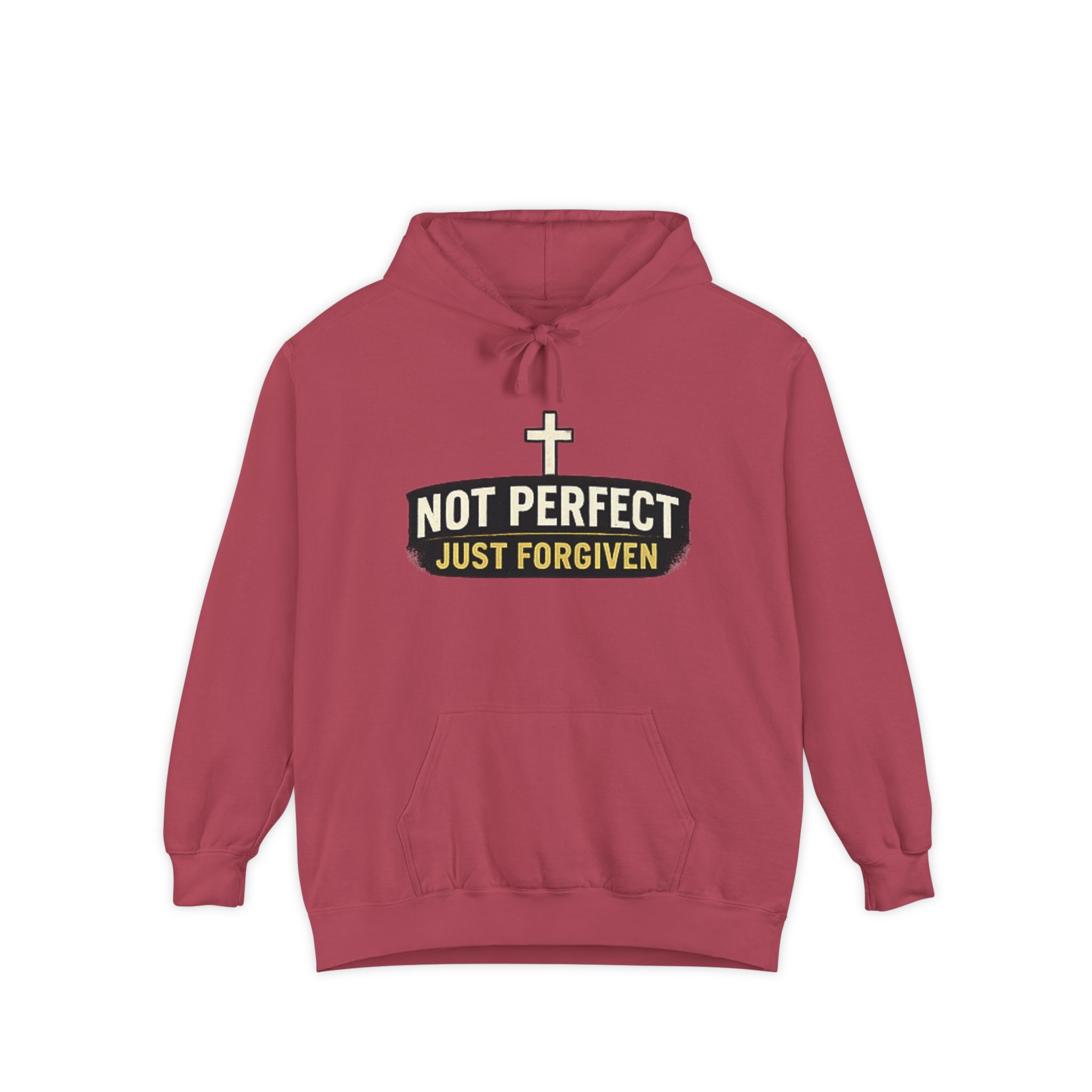 not perfect just forgiven hoodie — christian faith pullover not perfect just forgiven hoodie — christian faith pullover